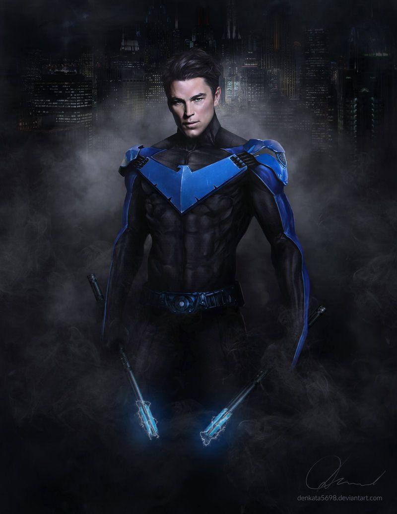 Dick Grayson As Nightwing In Titans Wallpapers