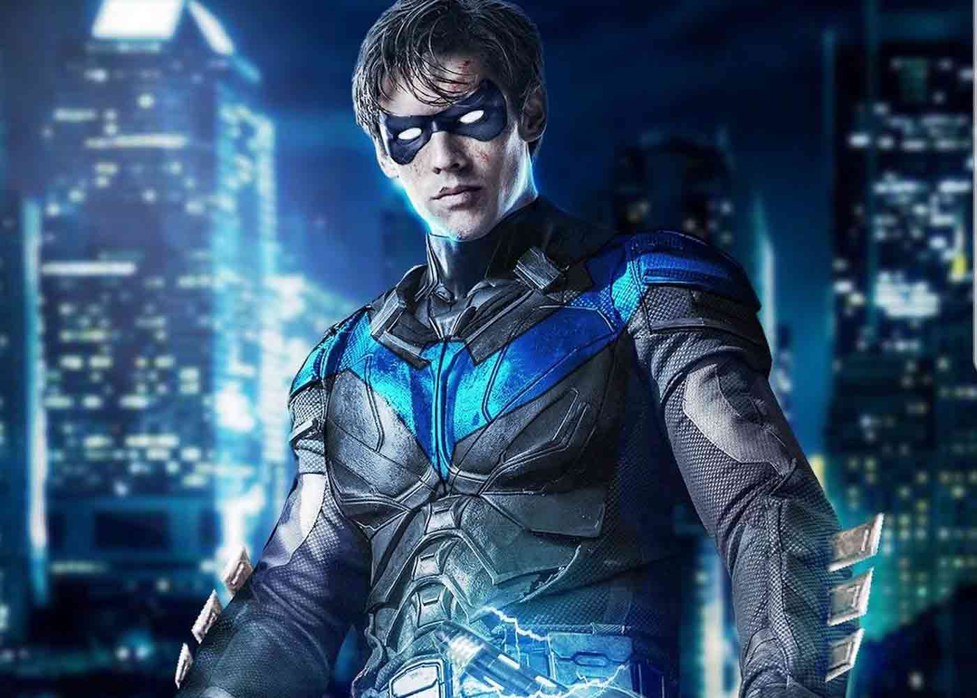 Dick Grayson As Nightwing In Titans Wallpapers