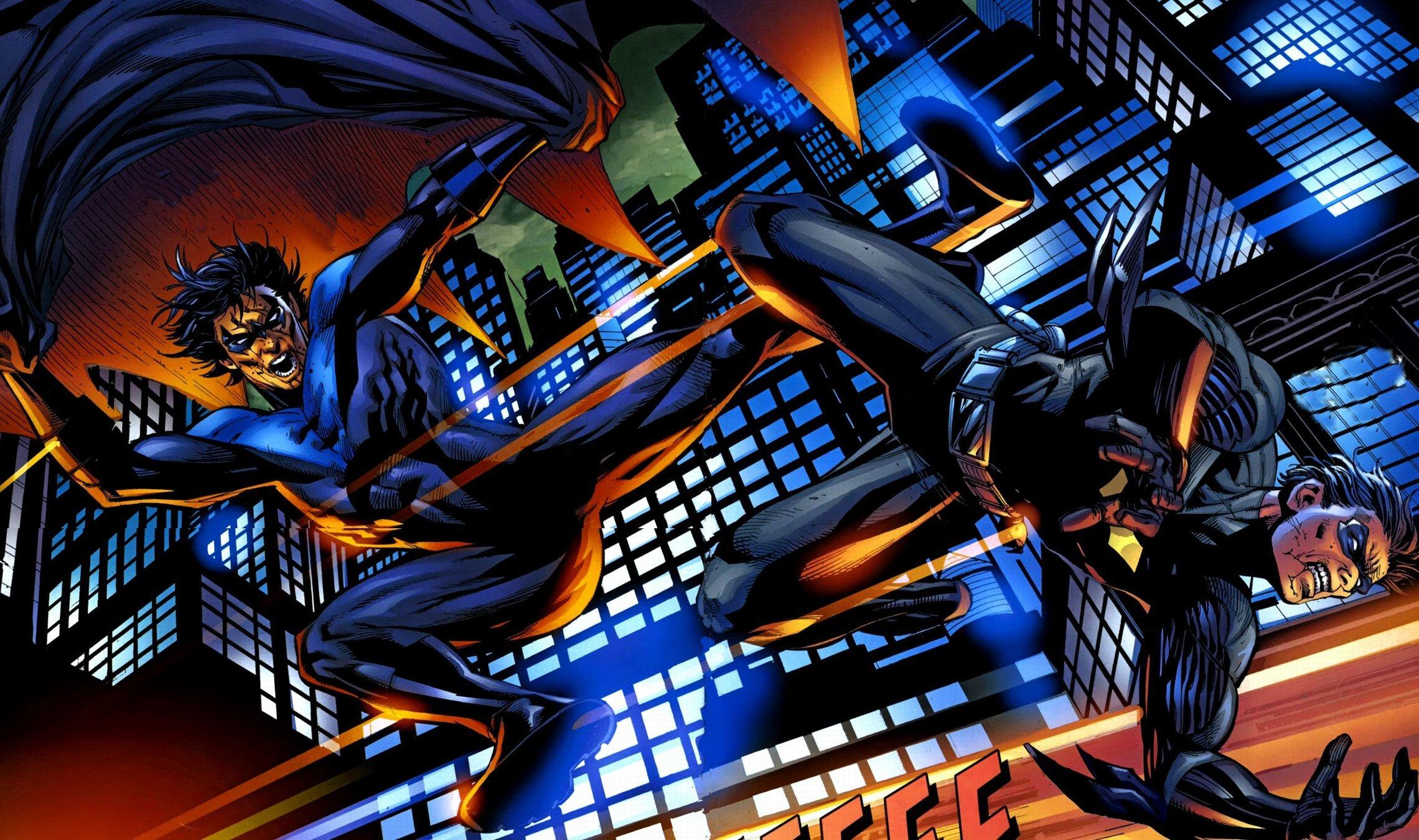 Dick Grayson As Nightwing In Titans Wallpapers