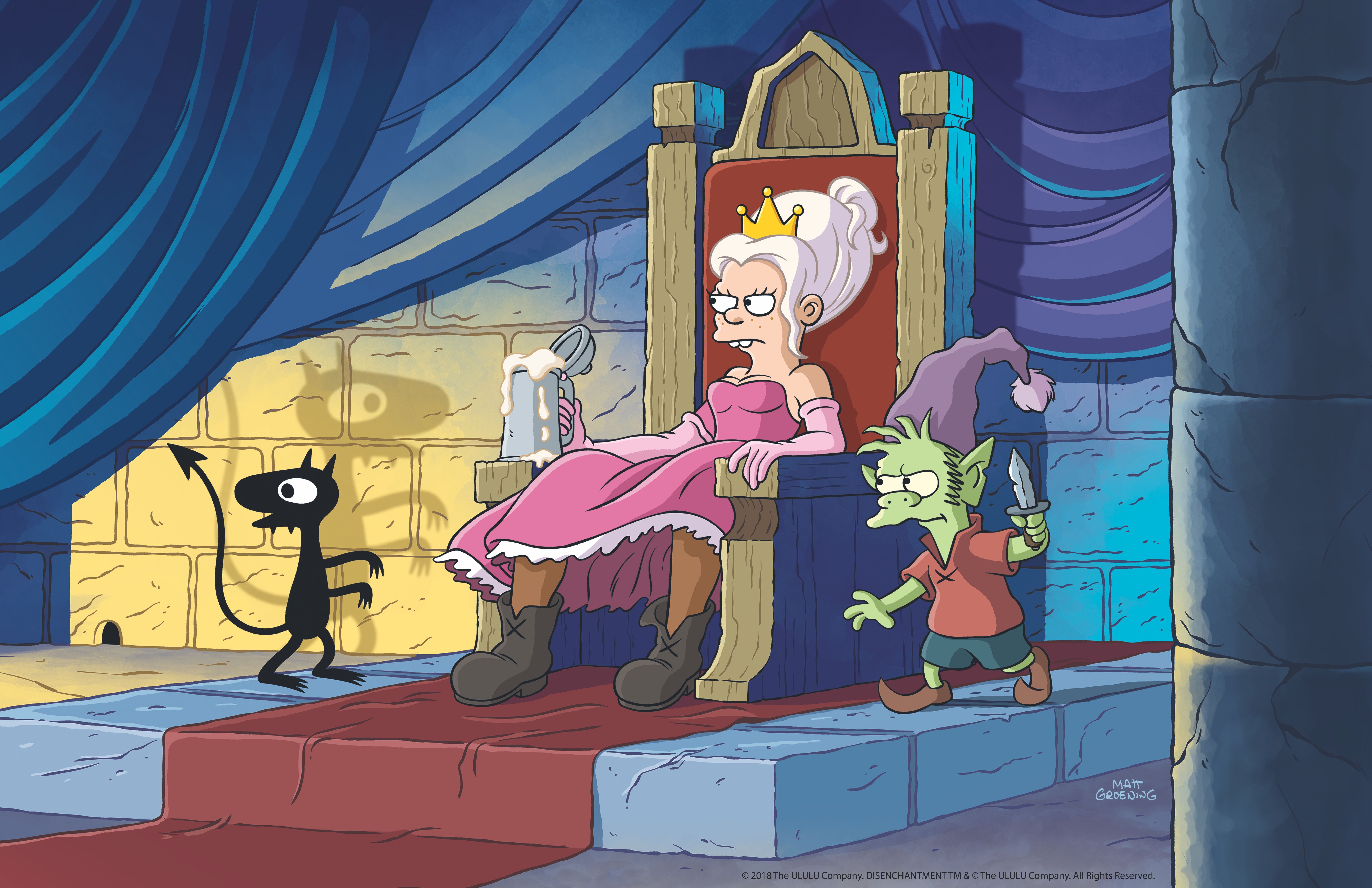 Disenchantment Poster Wallpapers