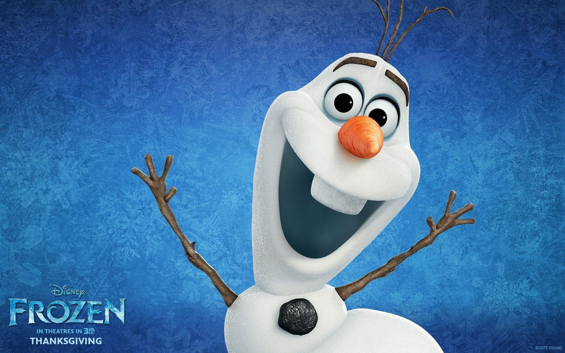 Disney At Home With Olaf Wallpapers