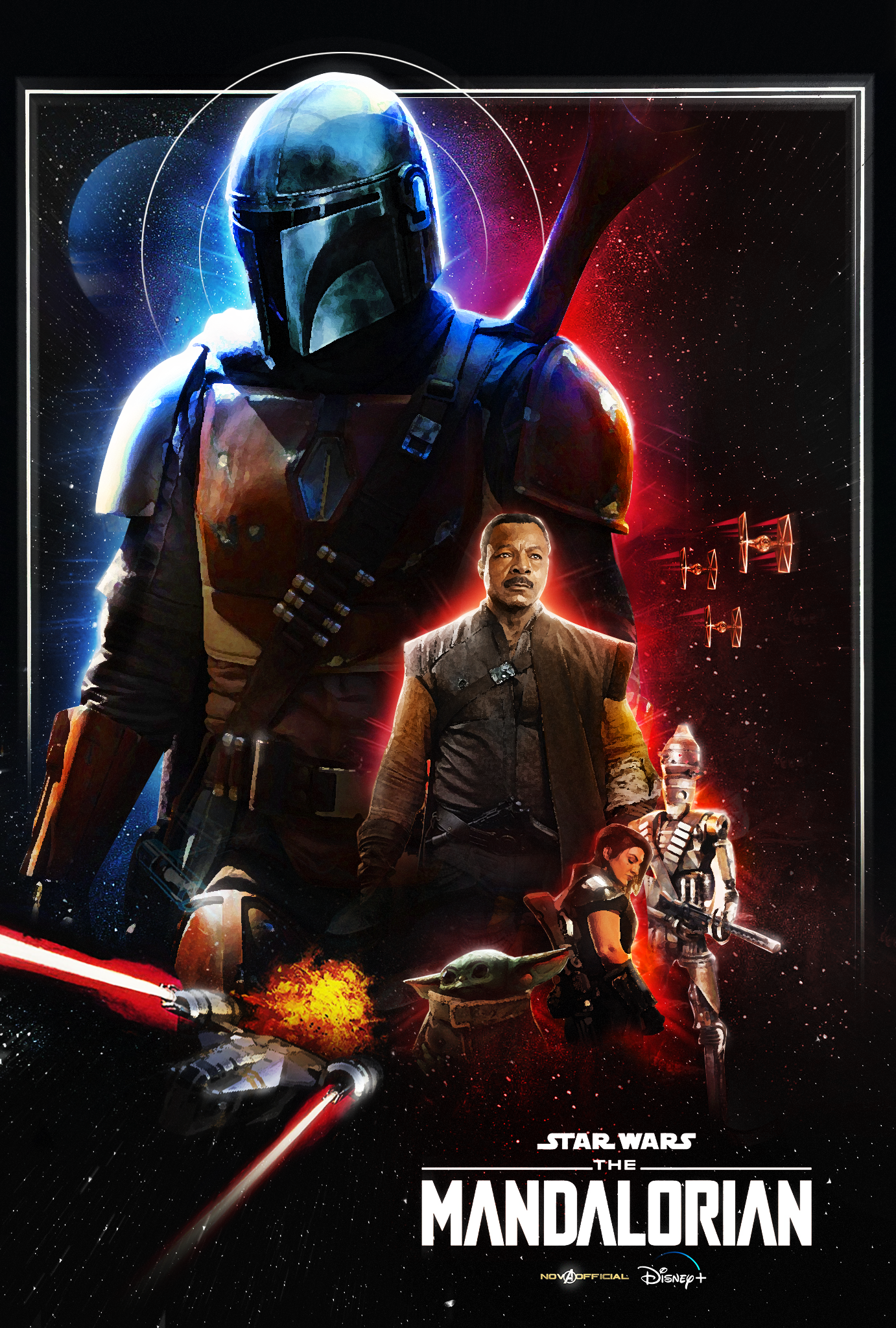 Disney Mandalorian Poster Wallpapers