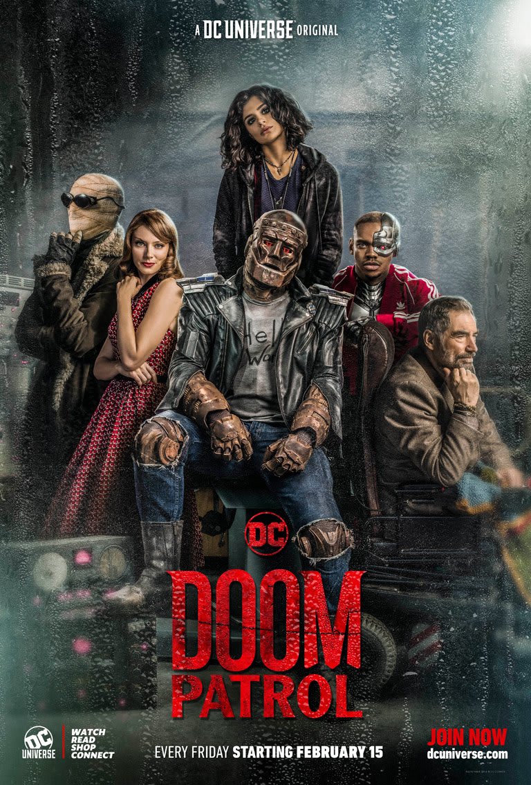 Doom Patrol  Character Poster Wallpapers