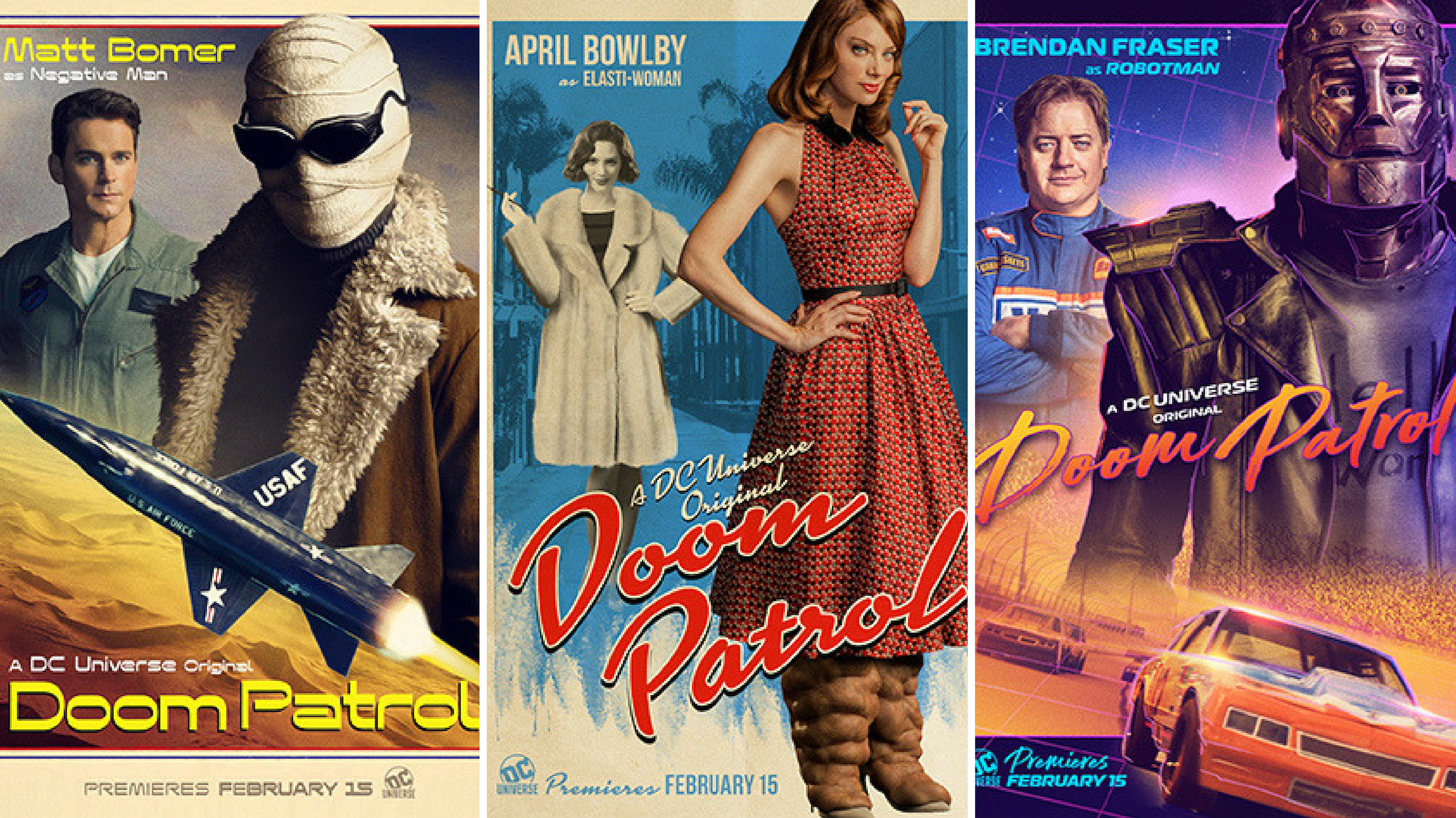 Doom Patrol  Character Poster Wallpapers