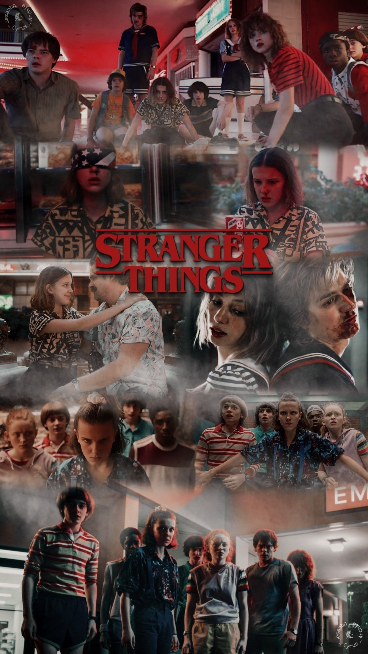 Eleven Mike Dustin Stranger Things 3 Photo Wallpapers