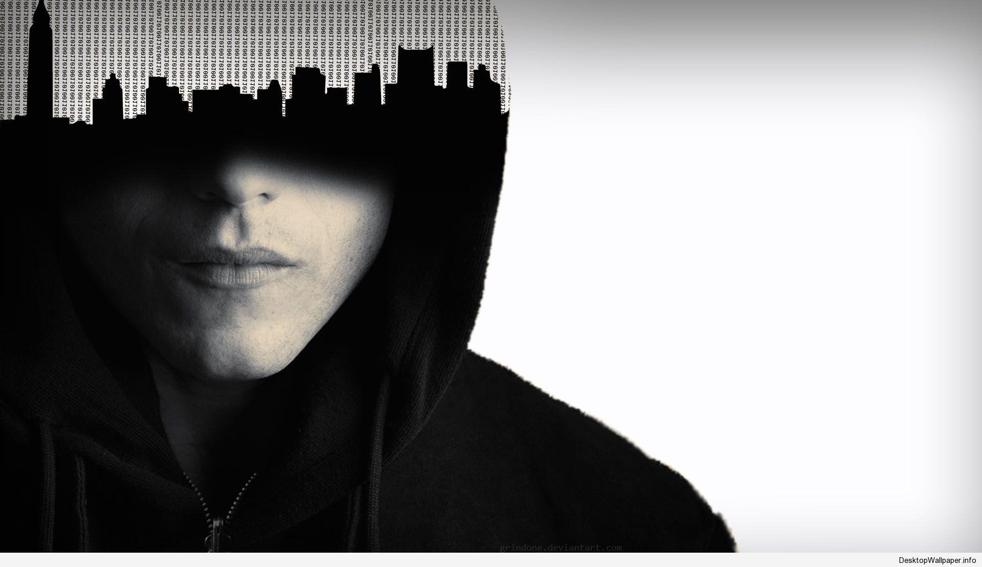 Elliot Alderson Mr Robot Minimalism Artwork Wallpapers