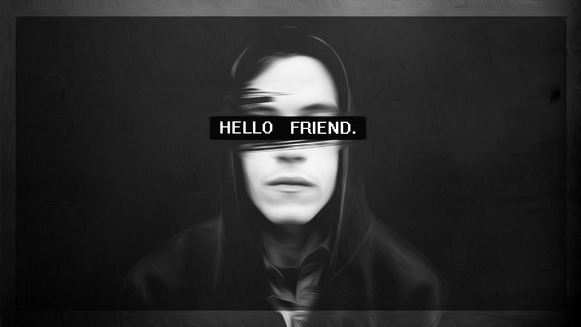 Elliot Alderson Mr Robot Minimalism Artwork Wallpapers