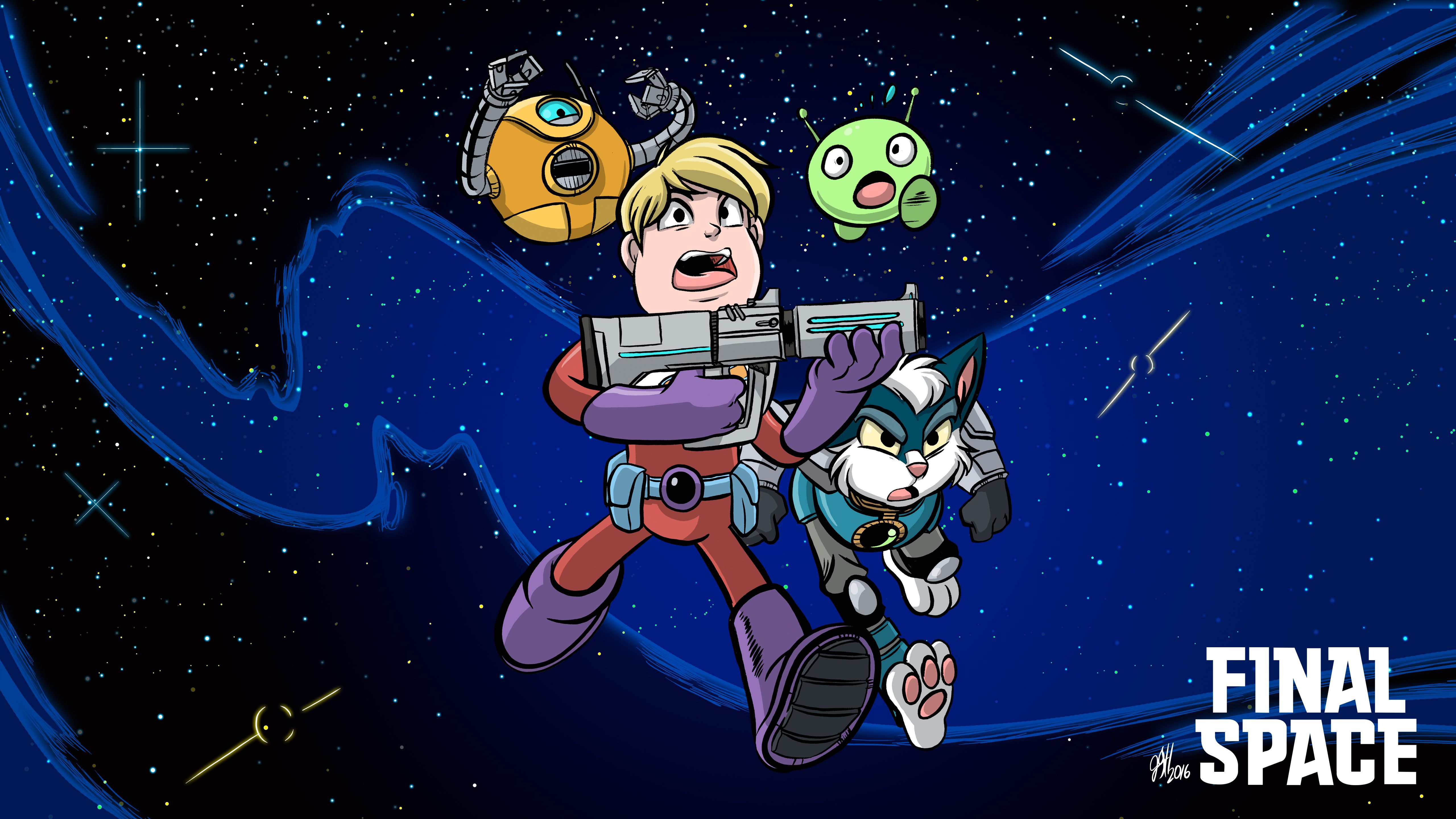 Final Space 2020 Netflix Wallpapers