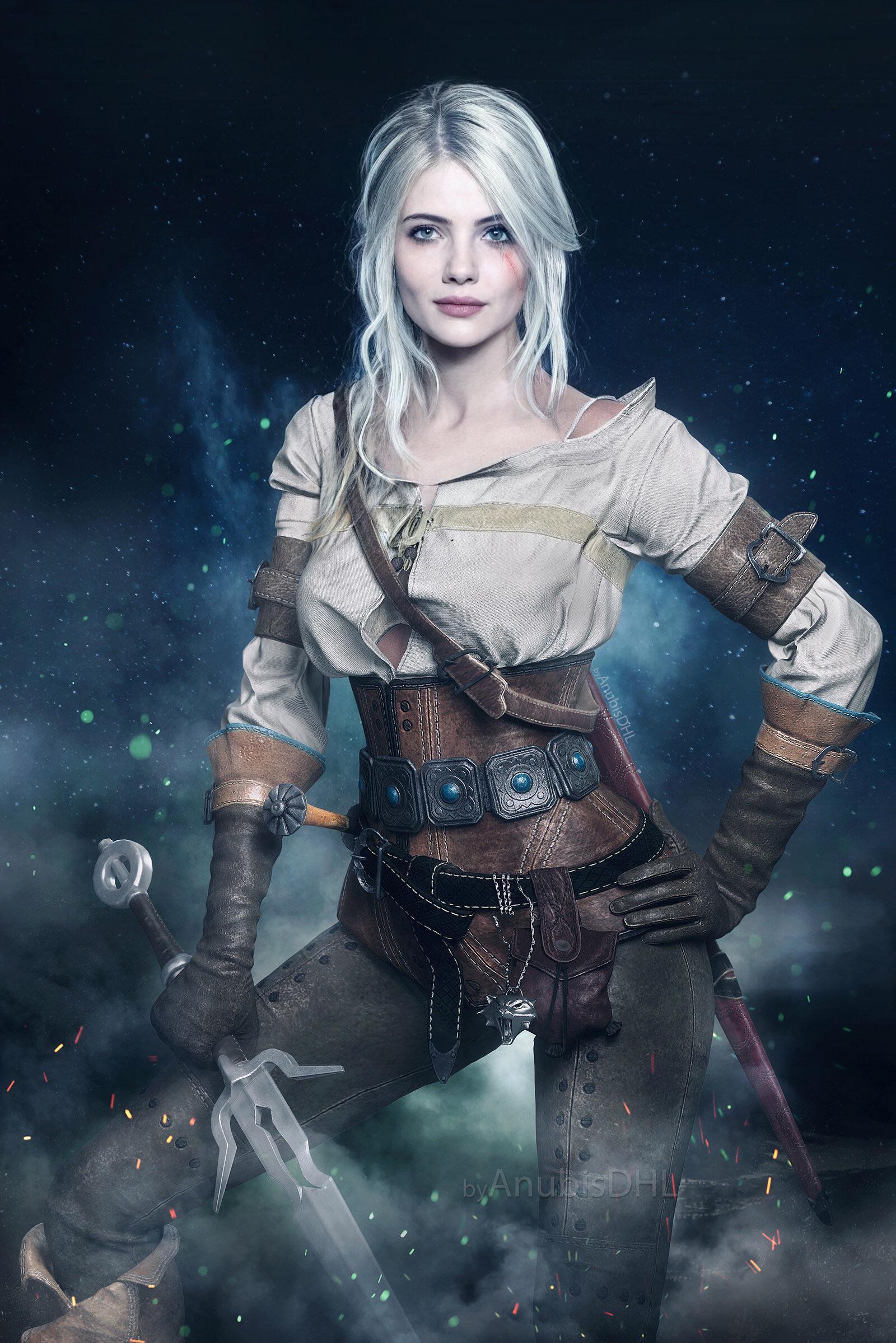 Freya Allan As Ciri In The Witcher Wallpapers