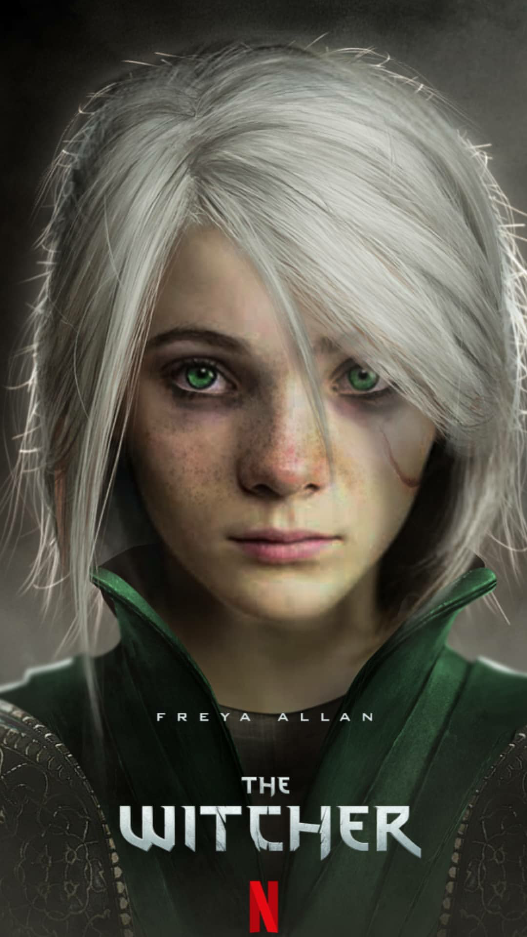 Freya Allan As Ciri In The Witcher Wallpapers