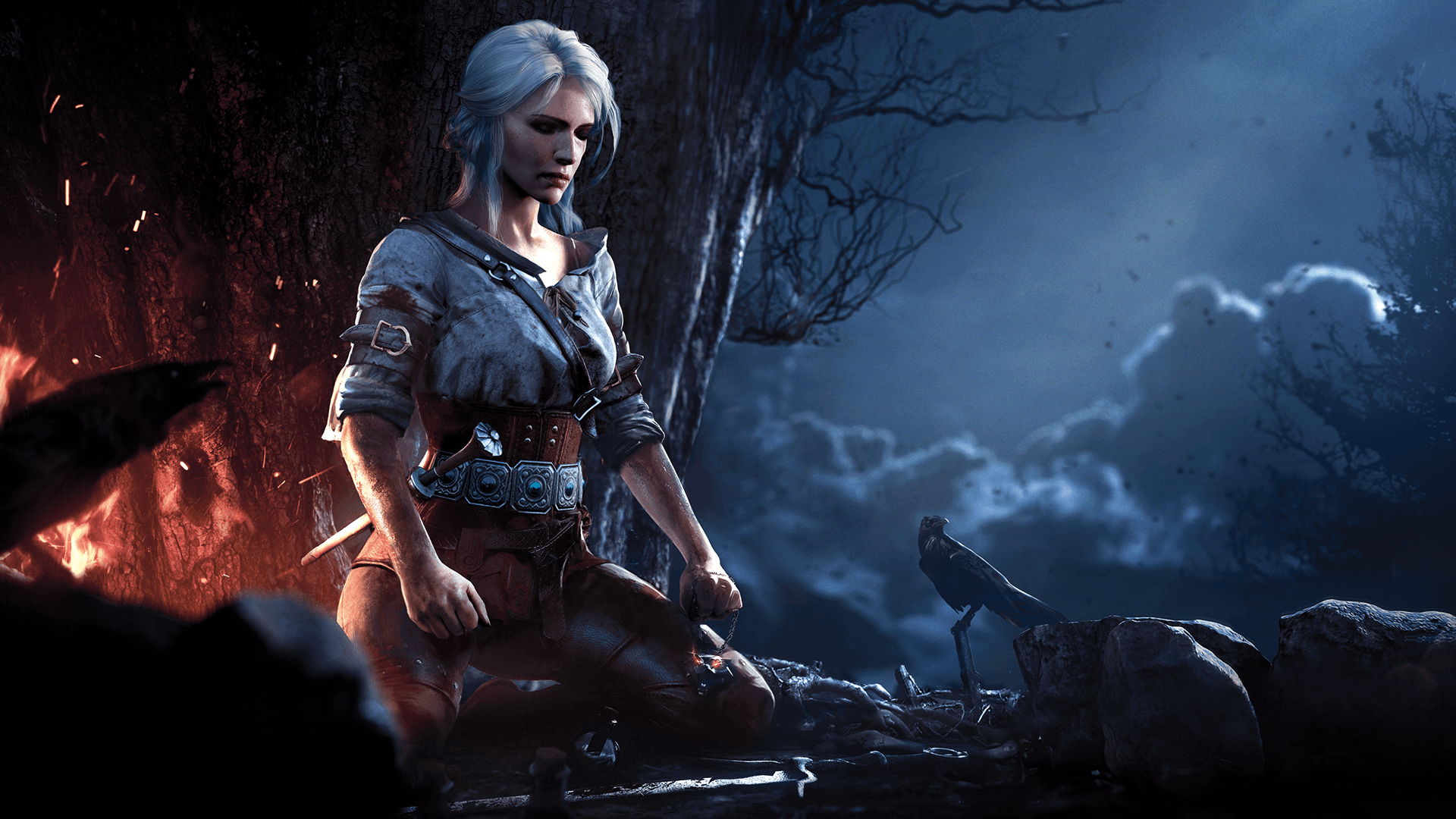 Freya Allan As Ciri In The Witcher Wallpapers