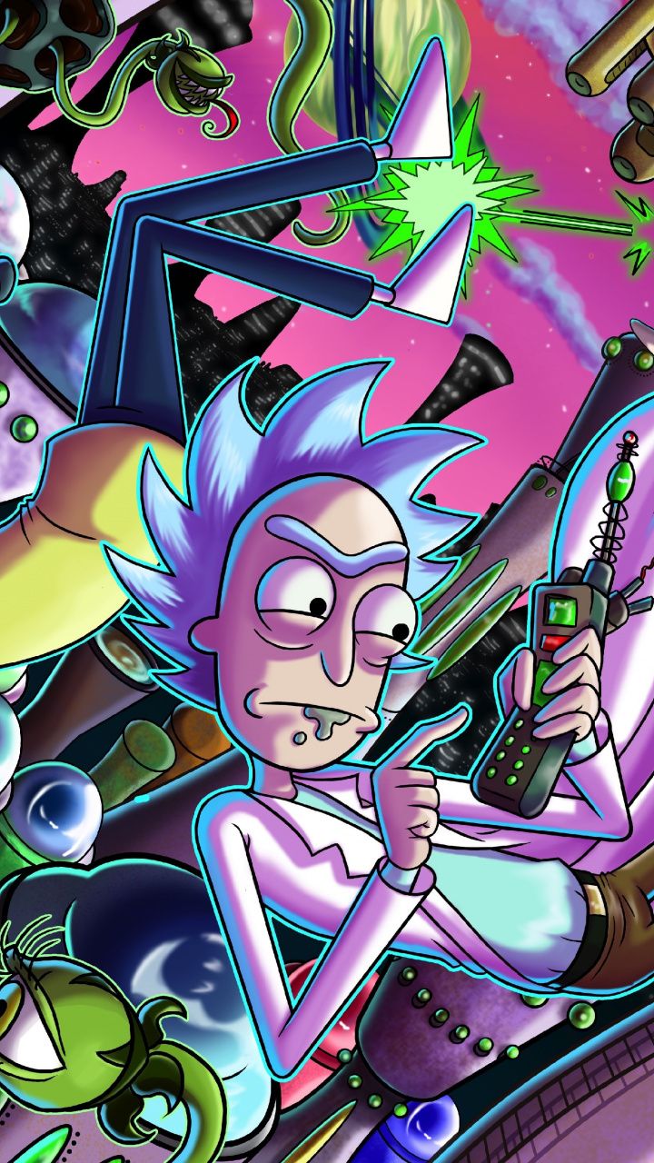 Galaxy Rick And Morty Wallpapers