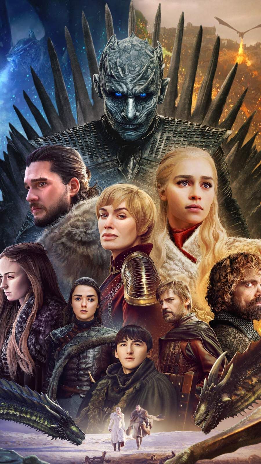 Game Of Thrones 2019 Full Cast Wallpapers