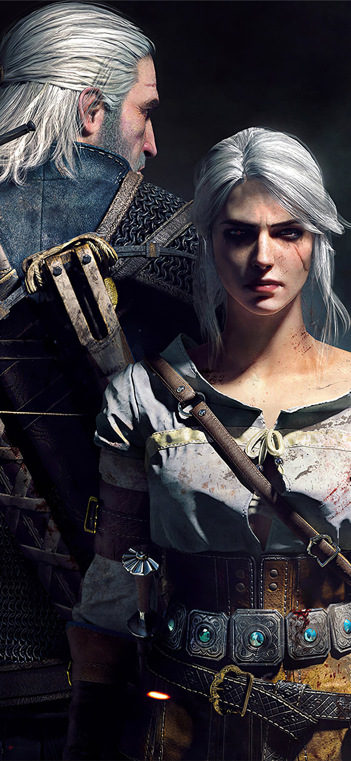 Geralt And Ciri In The Witcher 4K Wallpapers