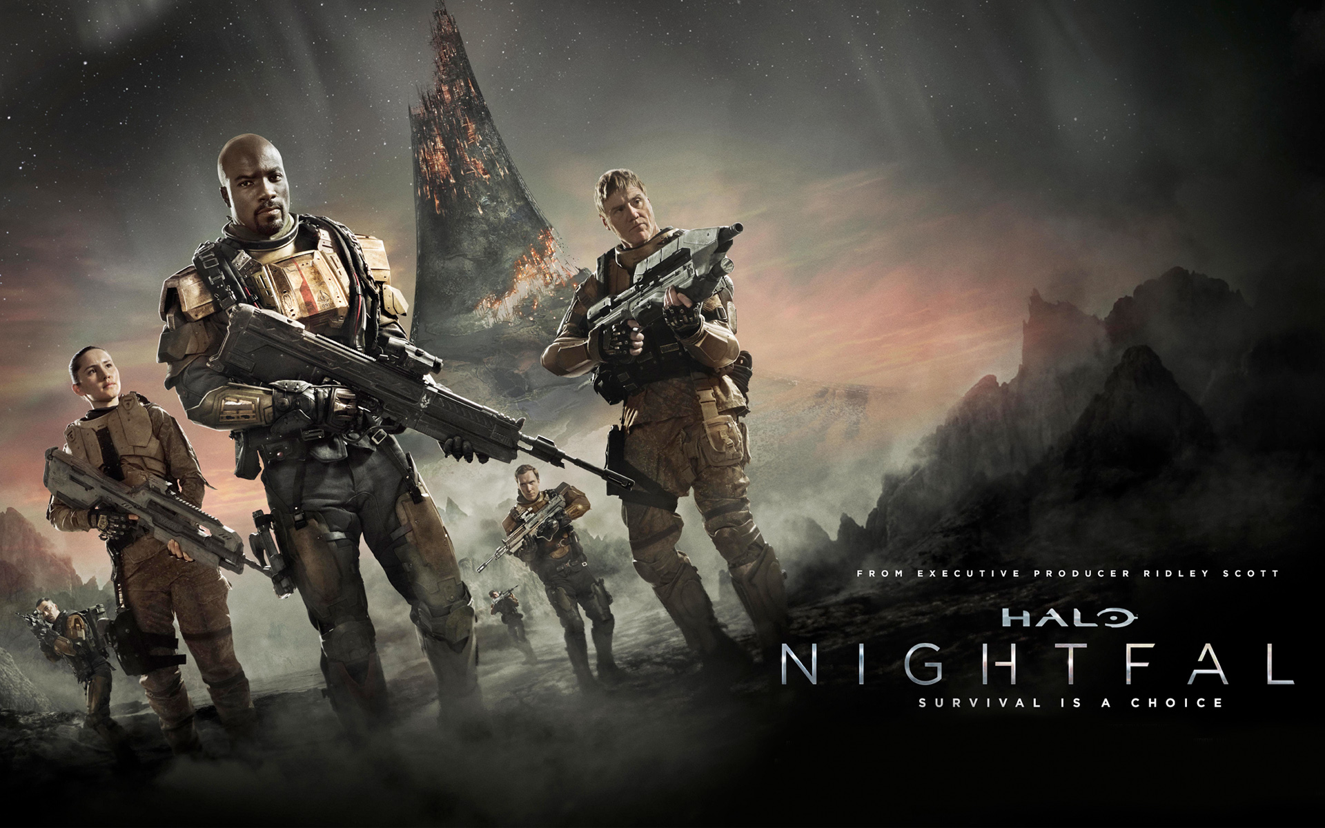 Halo: Nightfall Wallpapers