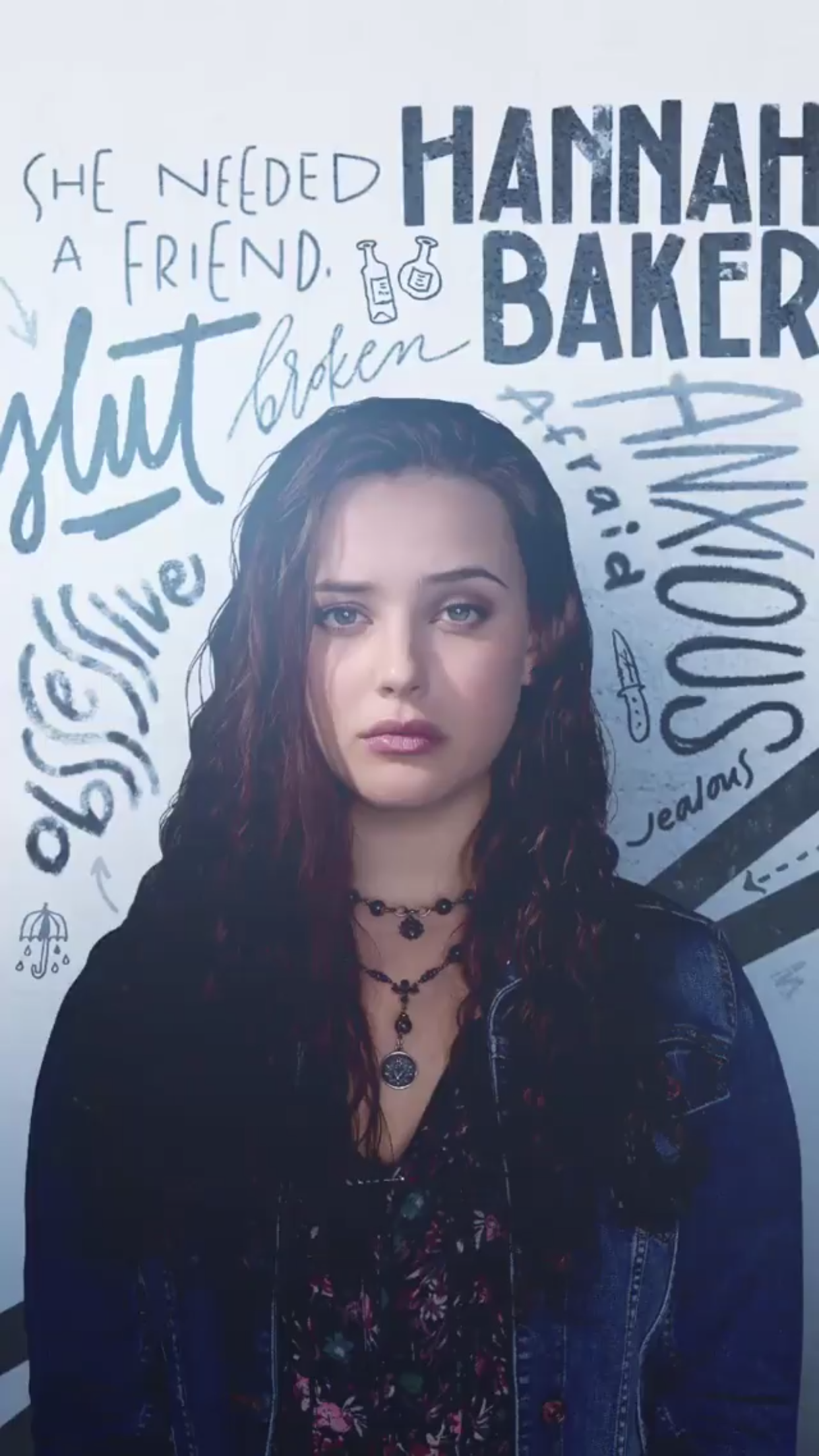 Hannah 13 Reasons Why Poster Wallpapers