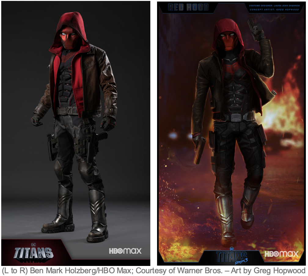 Jason Todd As Red Hood Titans Season 3 Concept Art Wallpapers