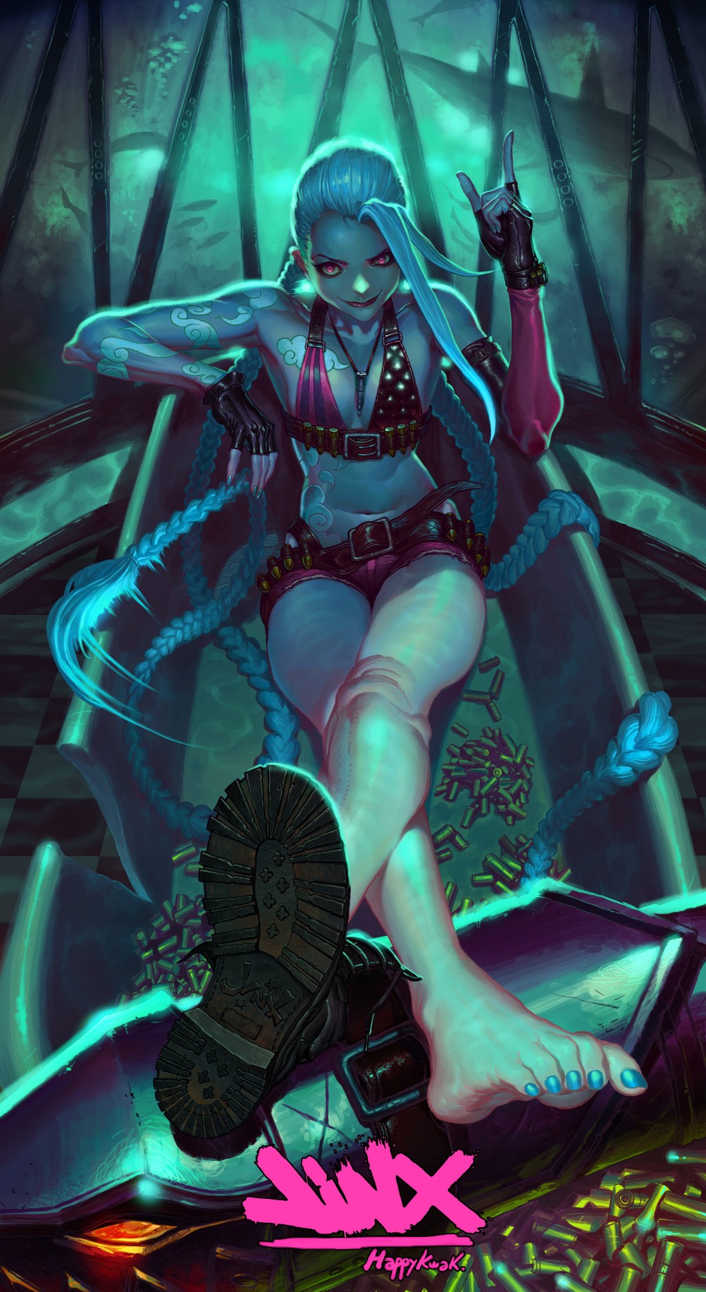 Jinx Hd Arcane League Of Legends Wallpapers