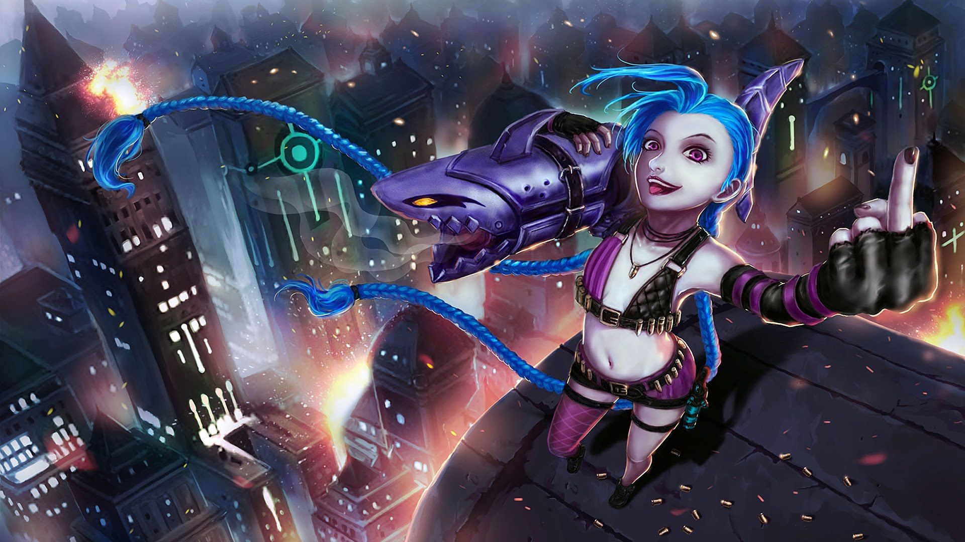 Jinx New Hd League Of Legends Wallpapers