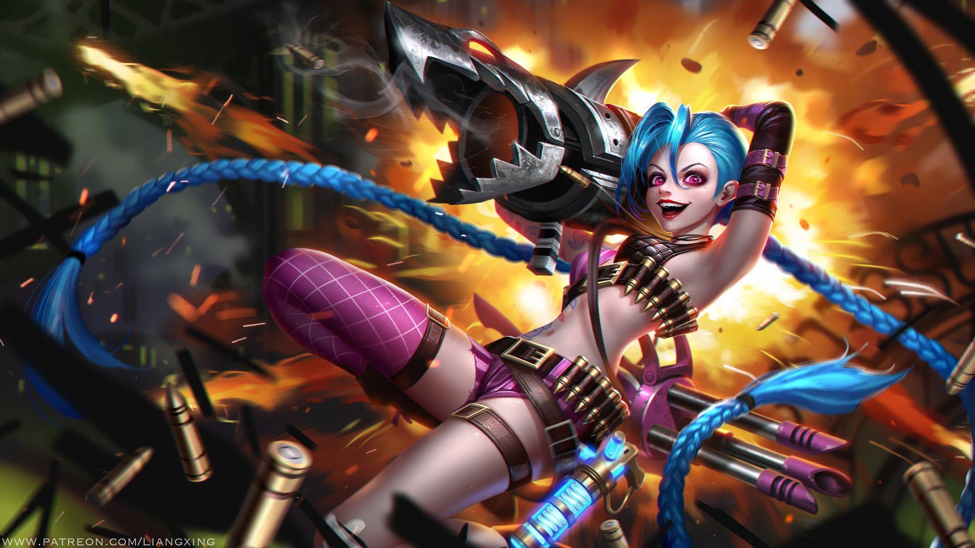 Jinx New Hd League Of Legends Wallpapers