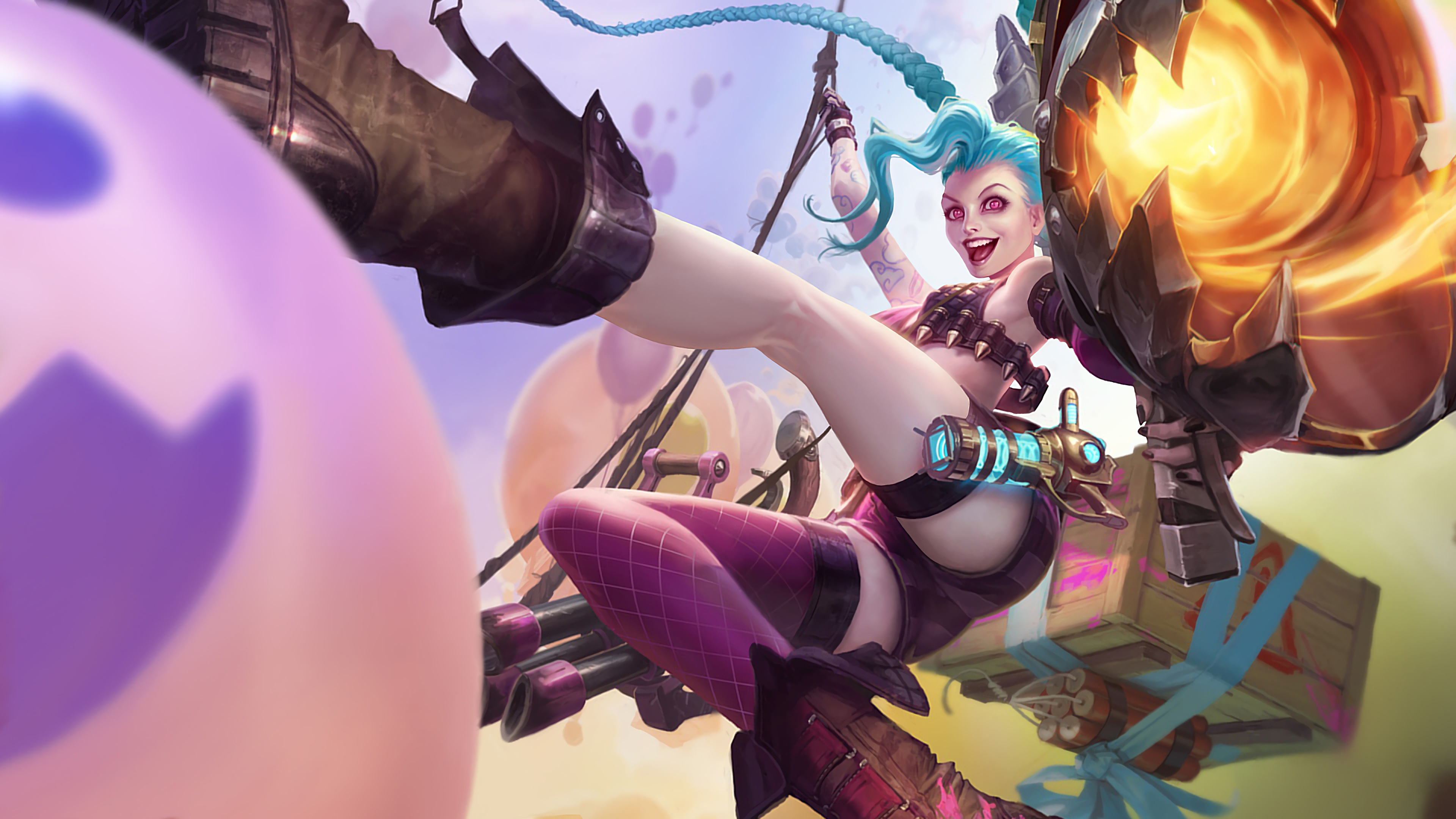 Jinx New Hd League Of Legends Wallpapers