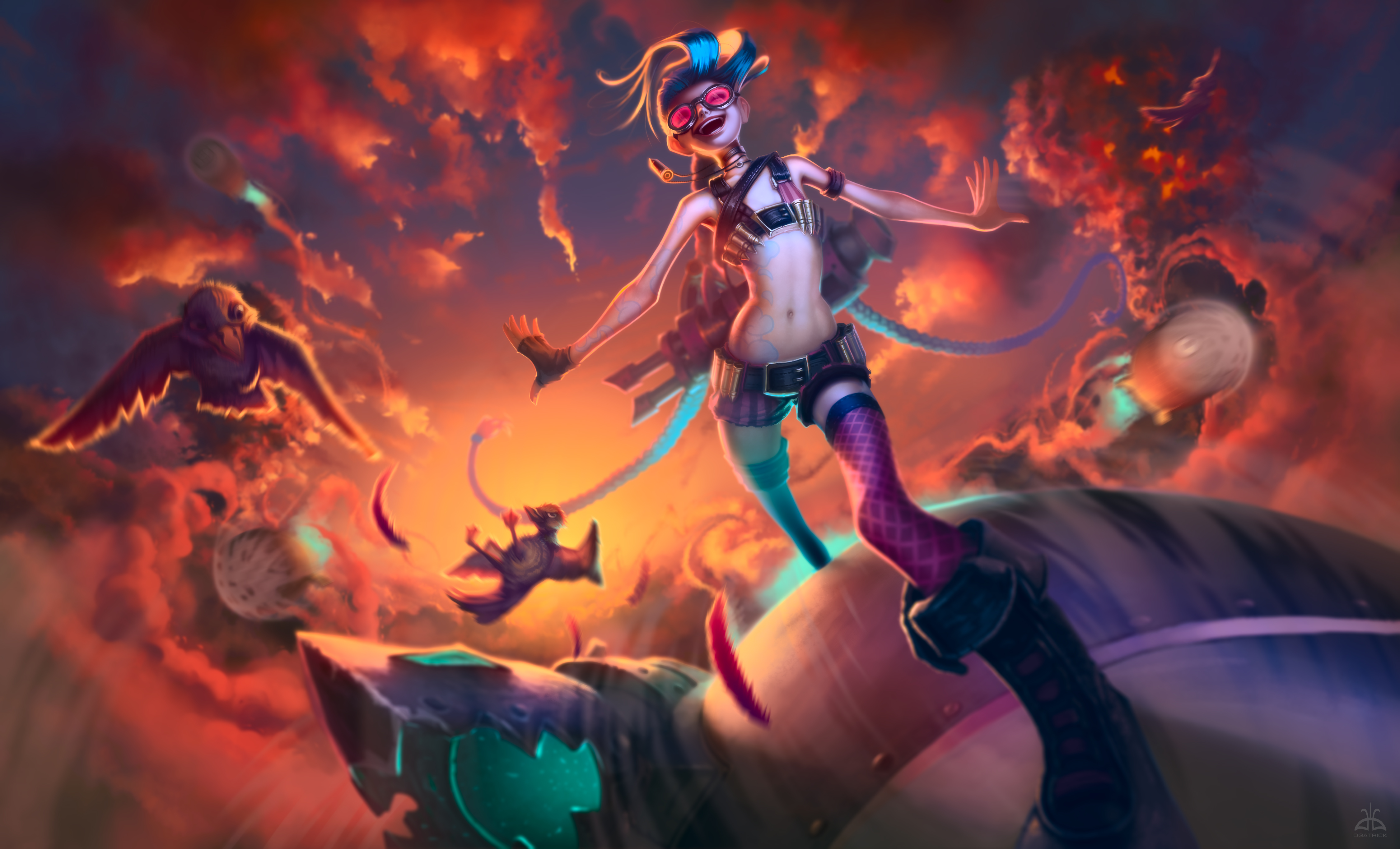 Jinx New Hd League Of Legends Wallpapers