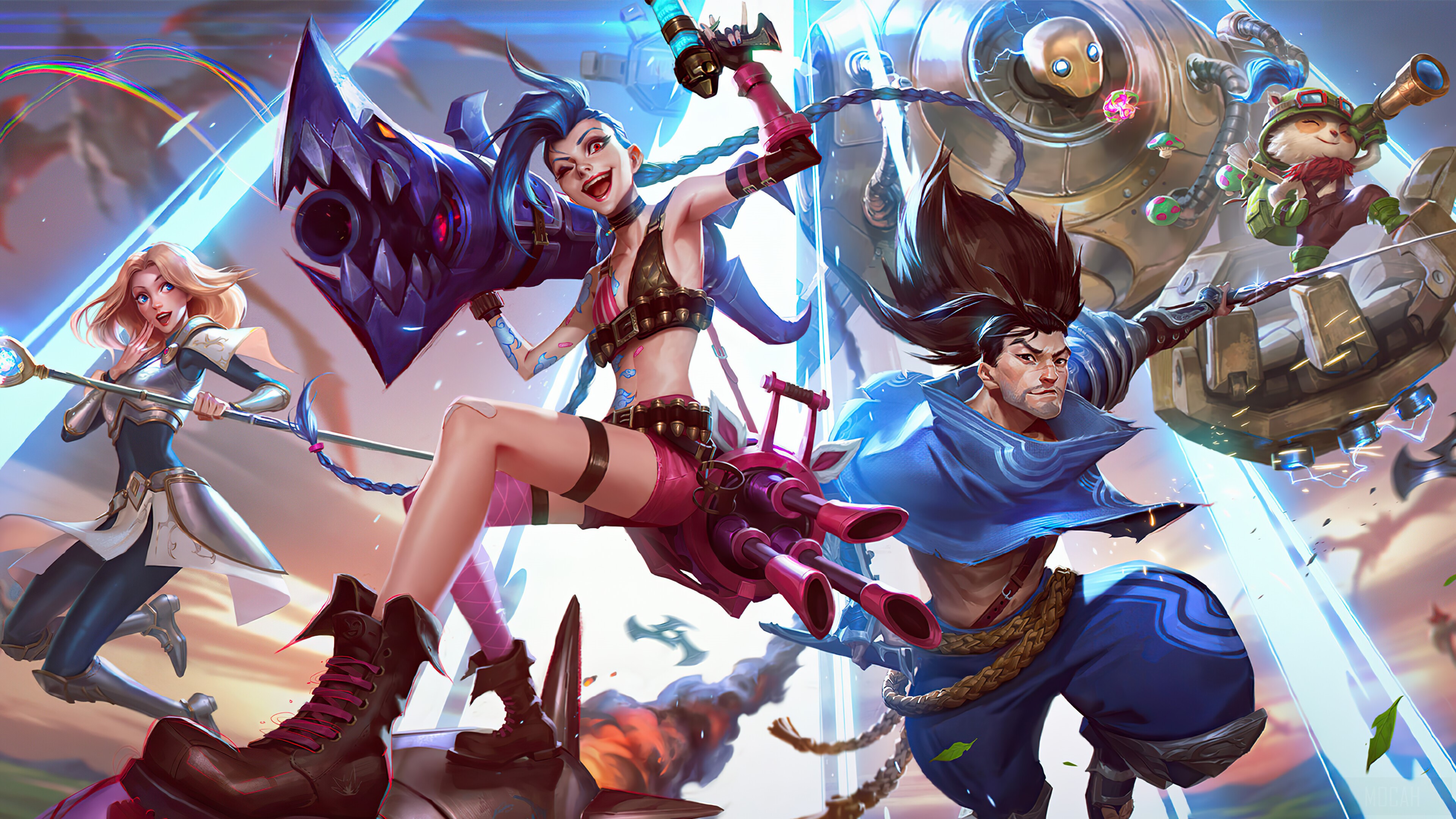 Jinx New Hd League Of Legends Wallpapers