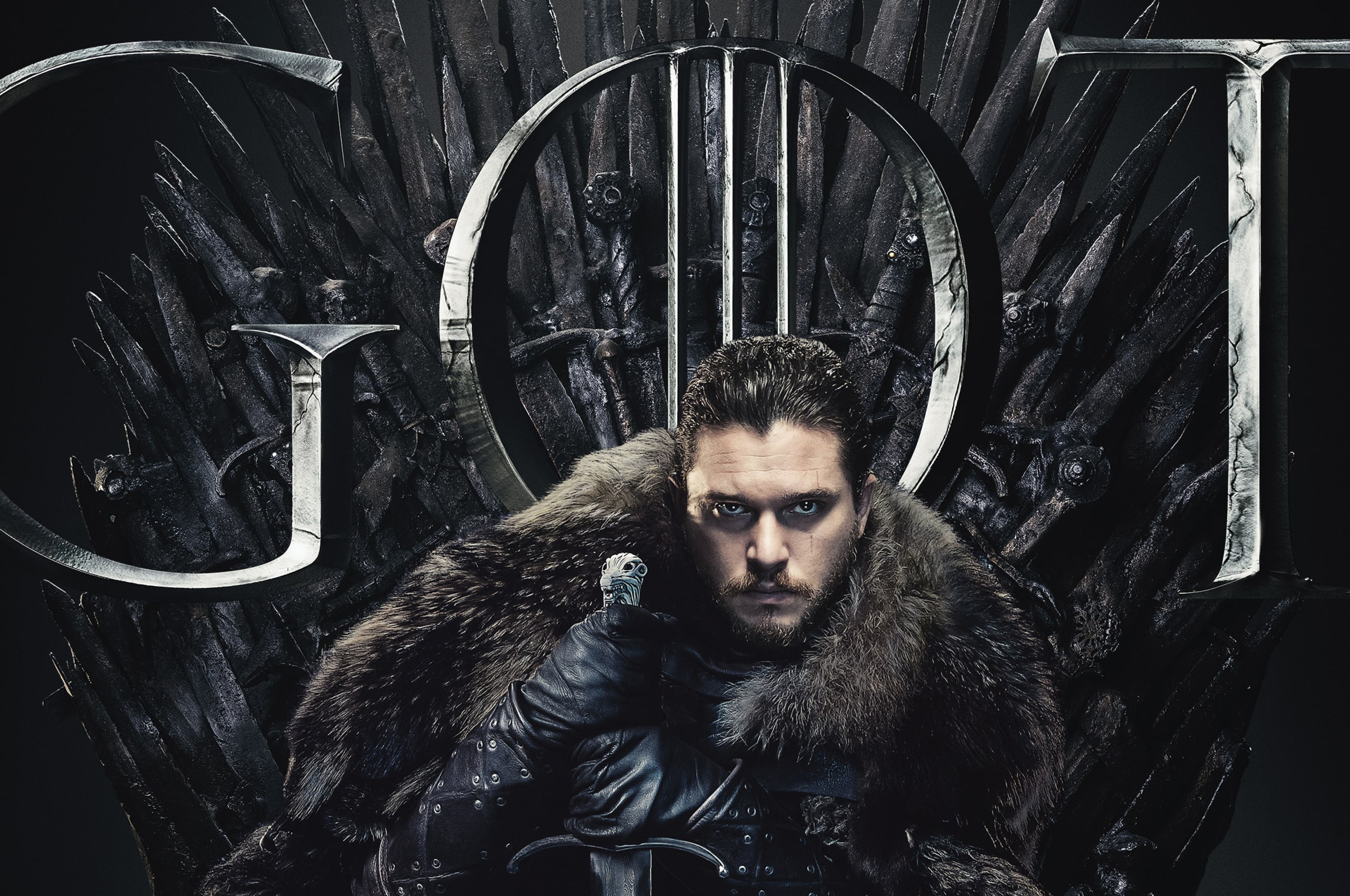 Jon Snow In The Iron Throne Wallpapers