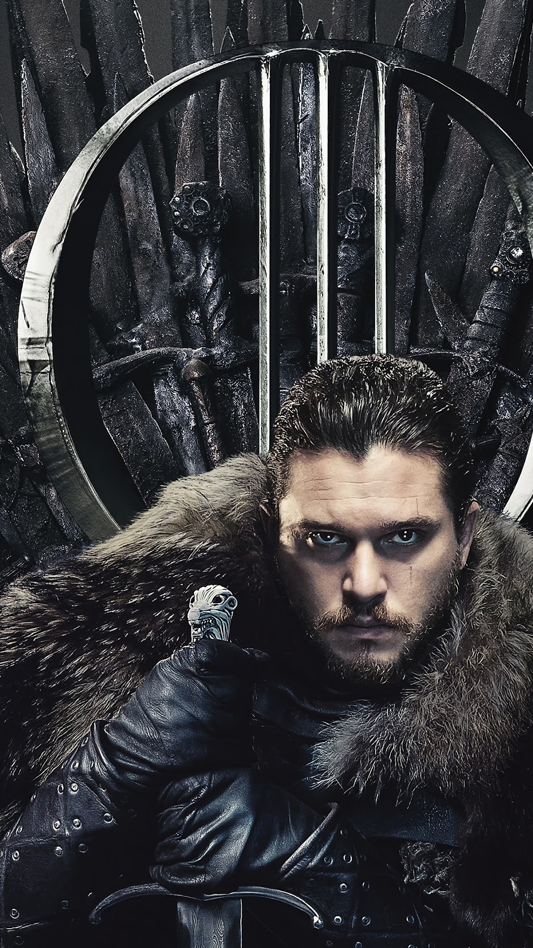 Jon Snow In The Iron Throne Wallpapers