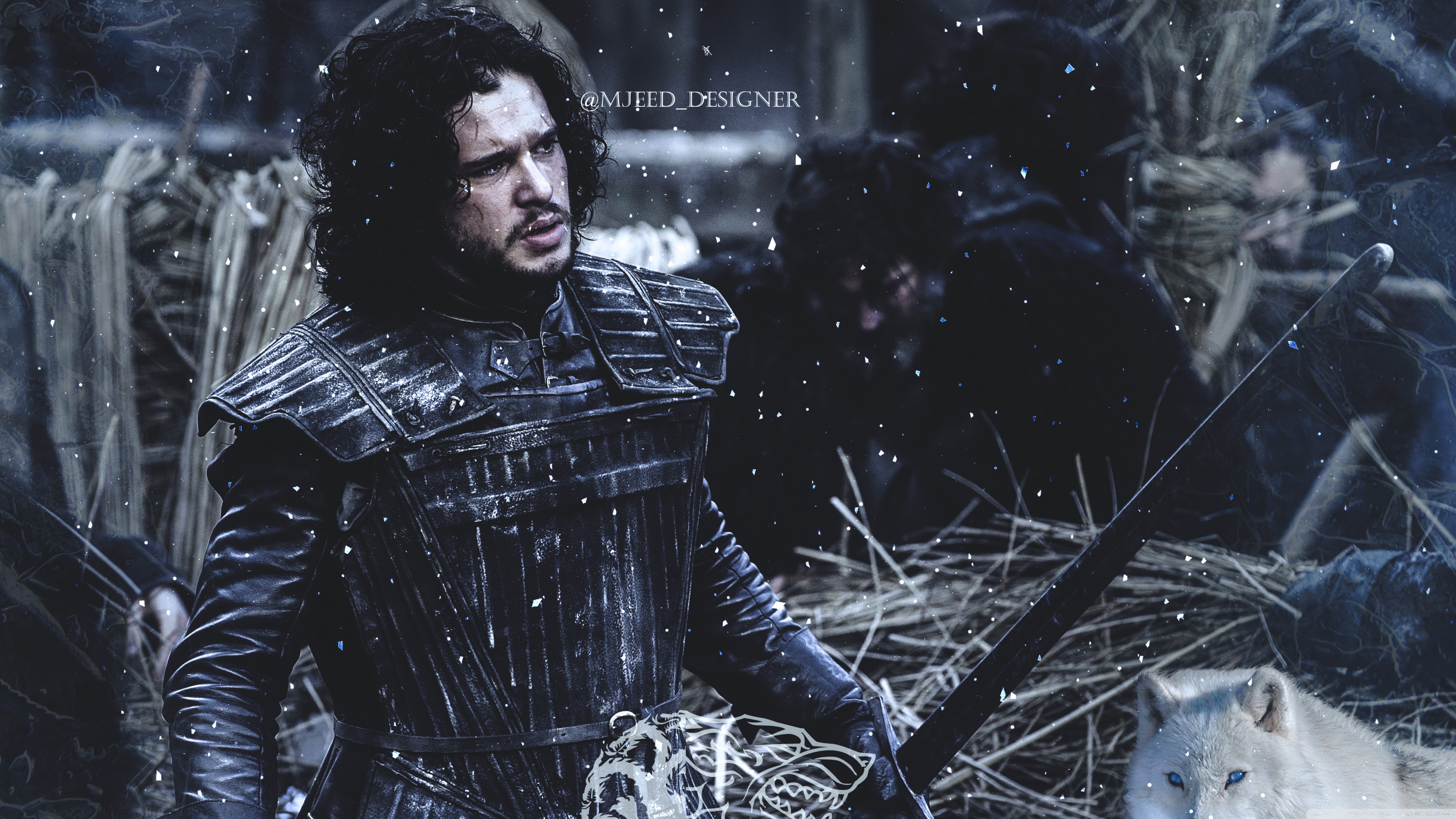 Jon Snow In The Iron Throne Wallpapers