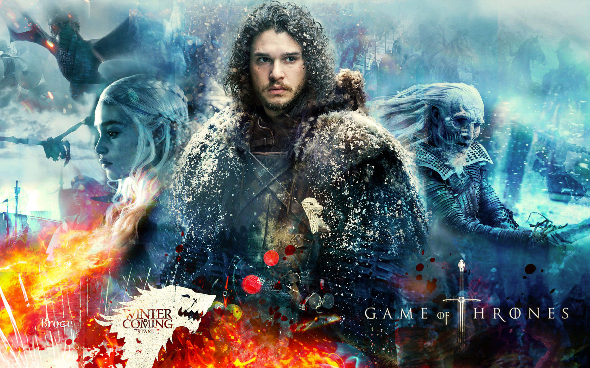 Jon Snow In The Iron Throne Wallpapers