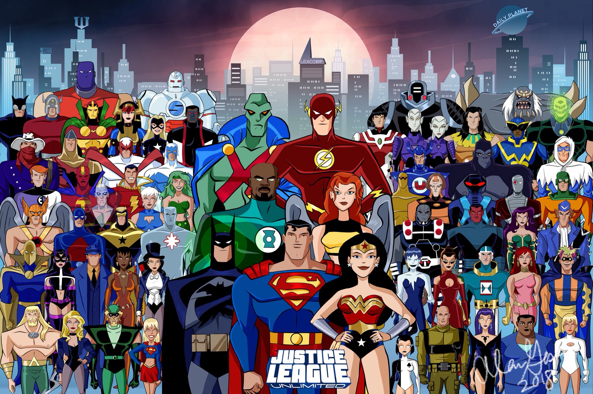 Justice League Unlimited Wallpapers