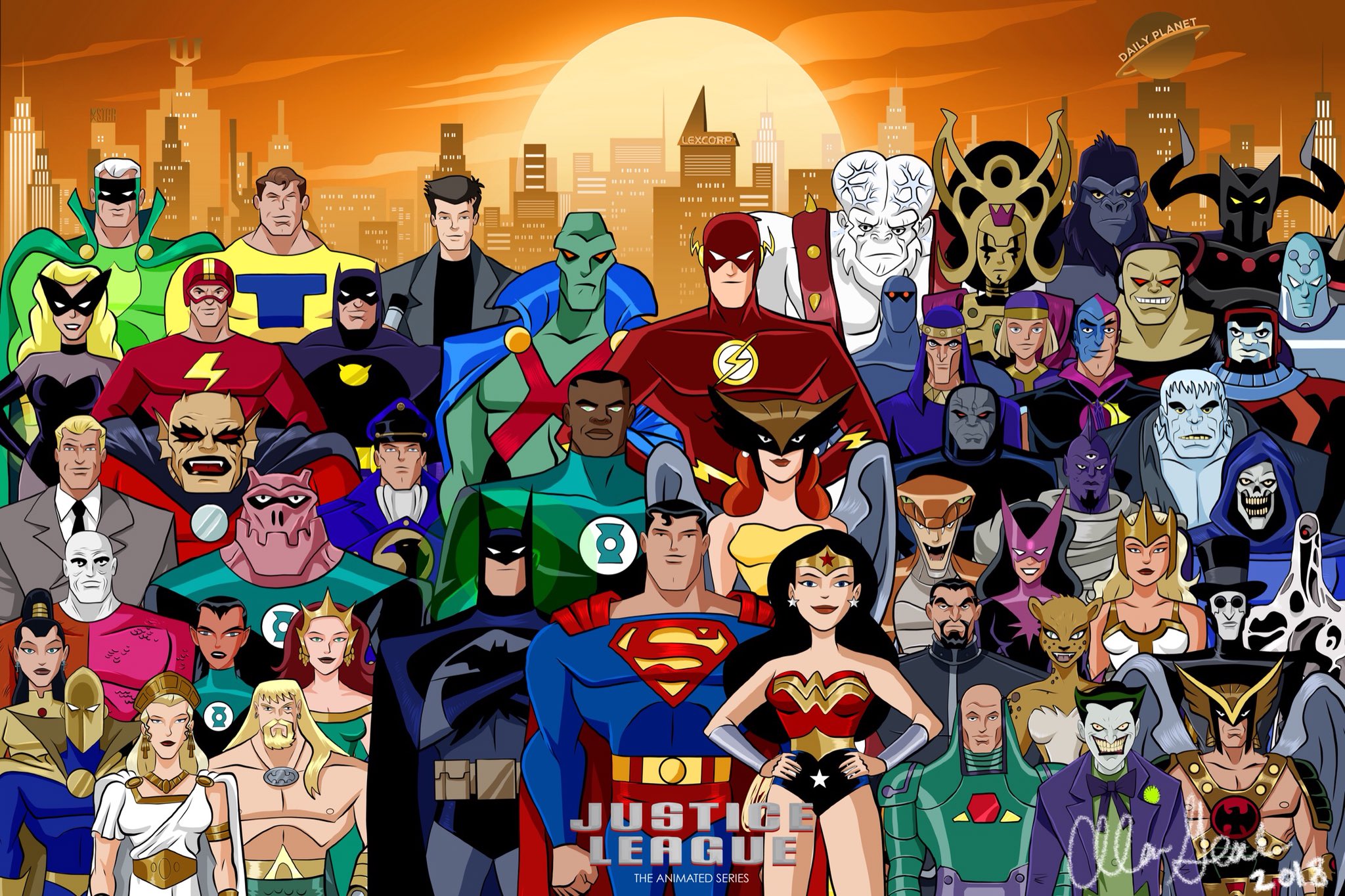 Justice League Unlimited Wallpapers
