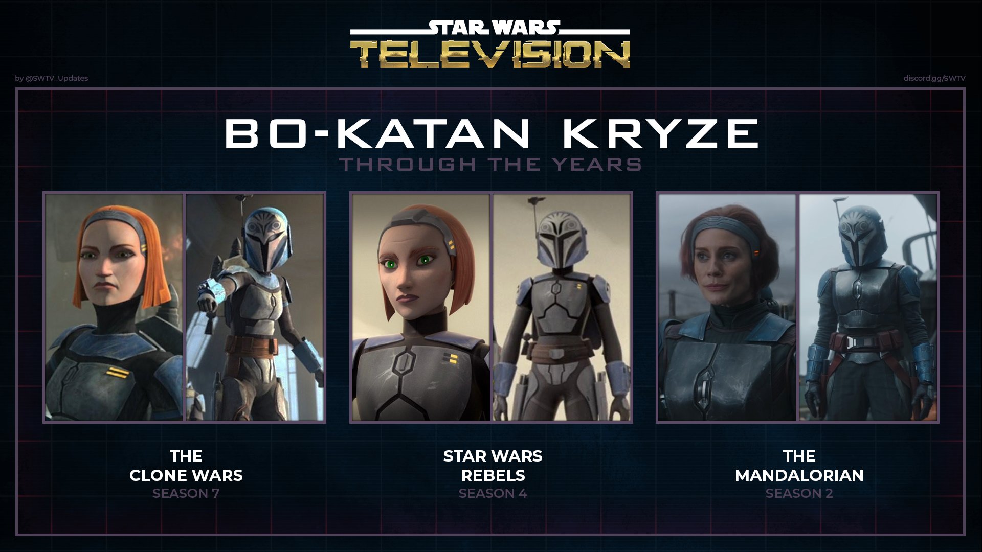 Katee Sackhoff As Bo Katan Kryze Mandalorian Art Wallpapers