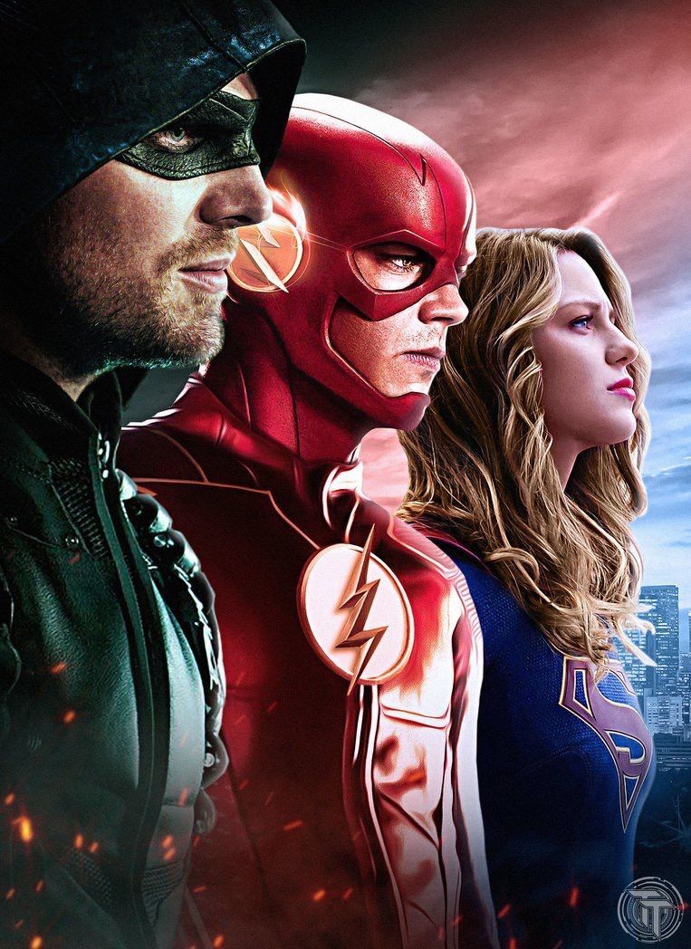 Legends Of Tomorrow Flash Arrow Supergirl Wallpapers