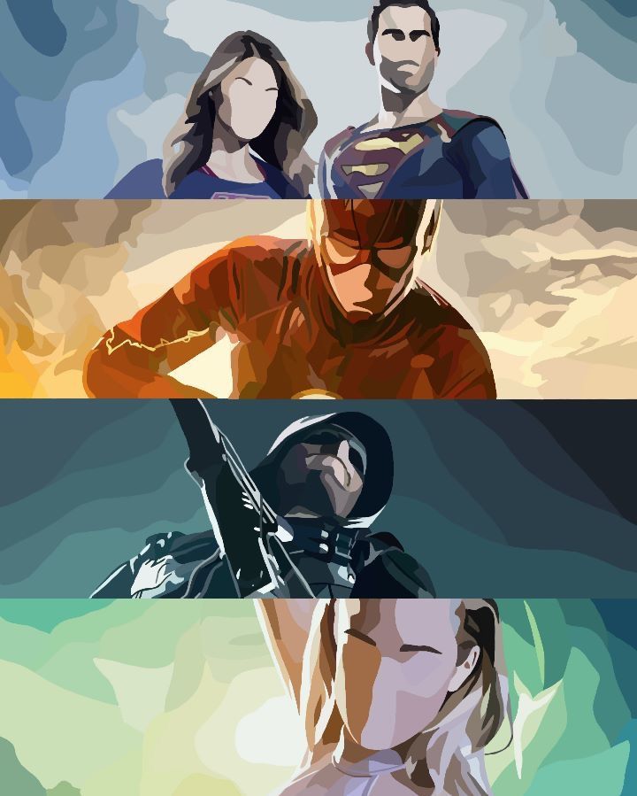 Legends Of Tomorrow Flash Arrow Supergirl Wallpapers