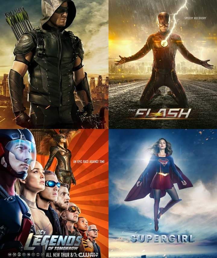 Legends Of Tomorrow Flash Arrow Supergirl Wallpapers