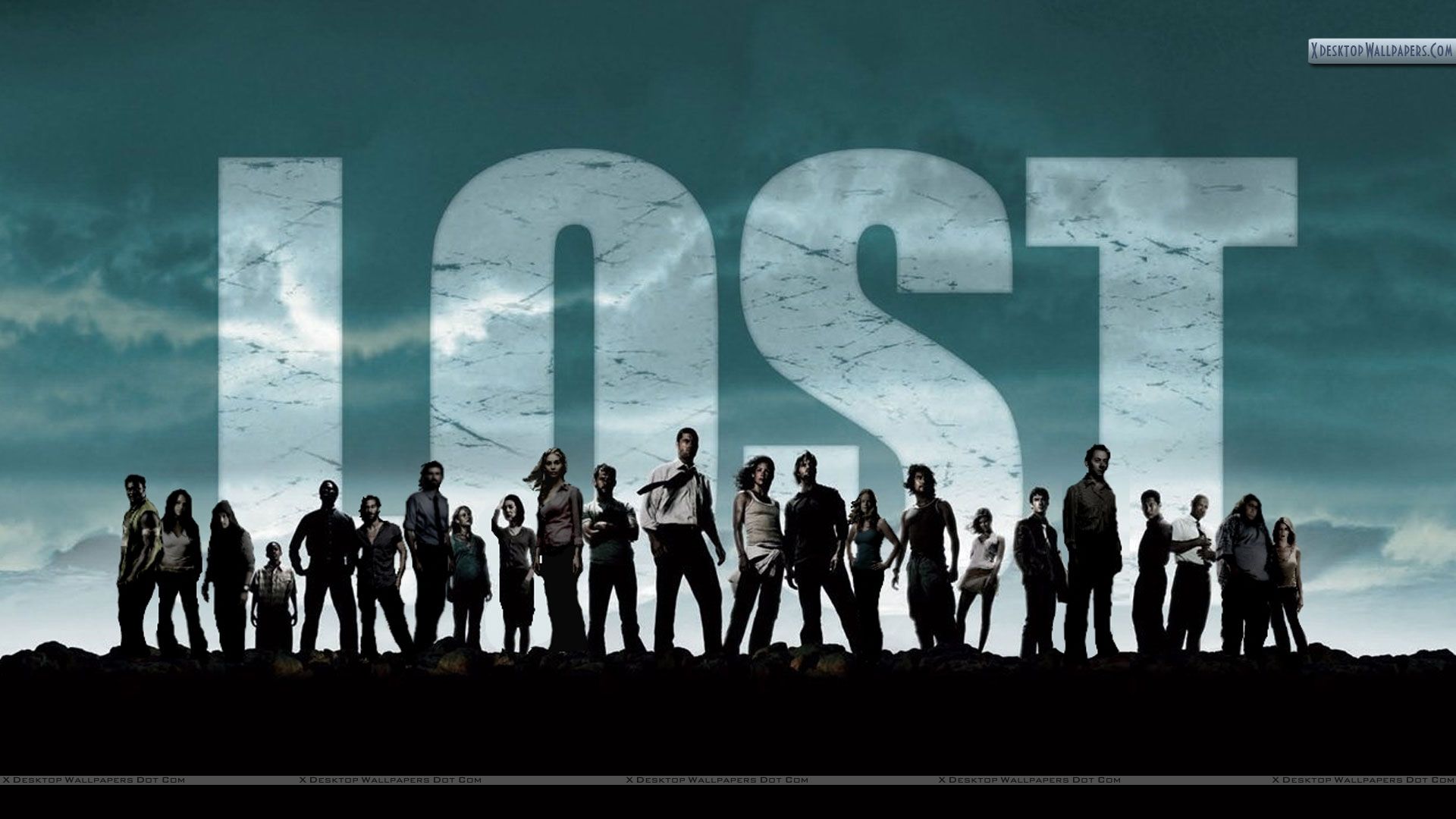 Lost Tv Show Text Logo Wallpapers