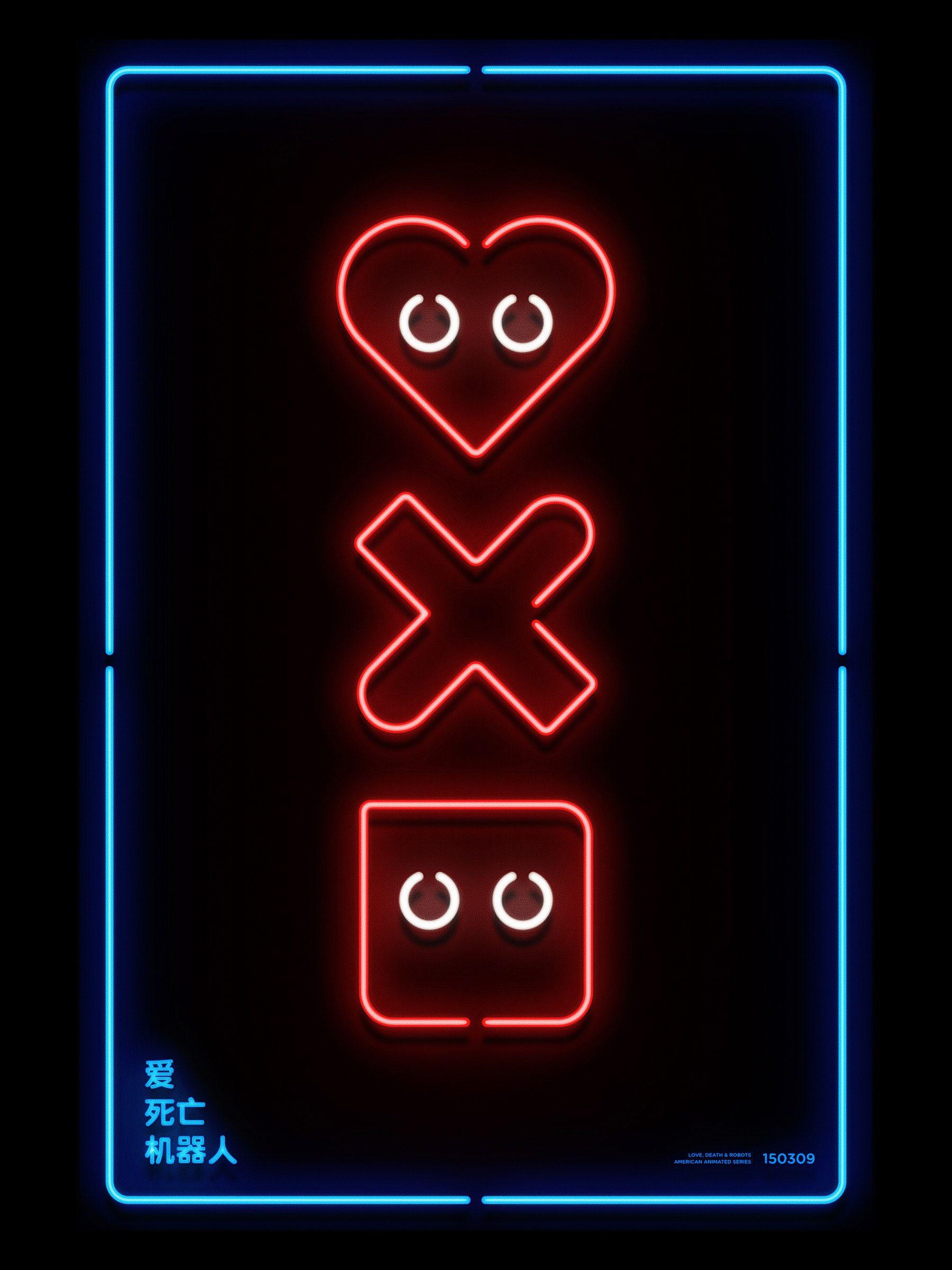 Love, Death &Amp; Robots Hd Logo Wallpapers