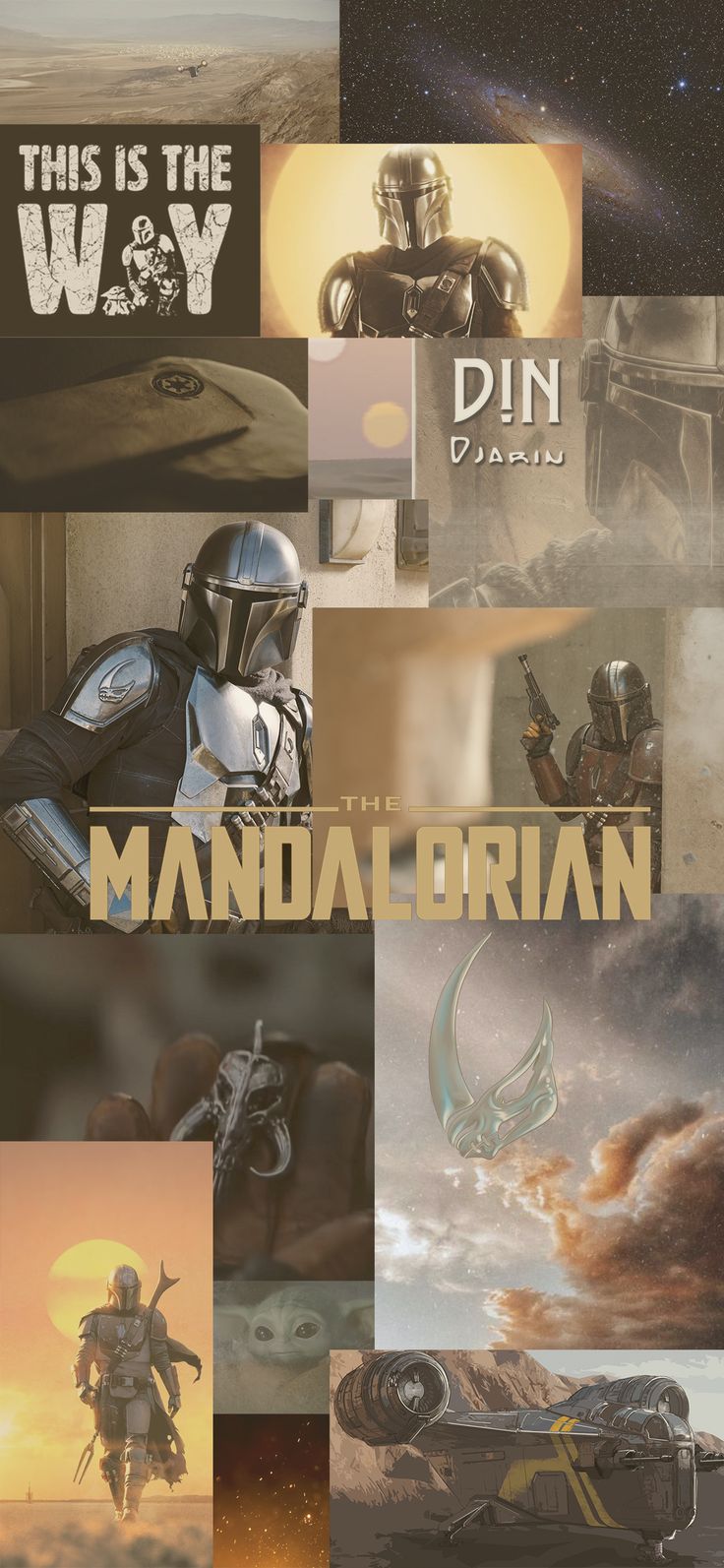 Mandalorian All Character Poster Wallpapers