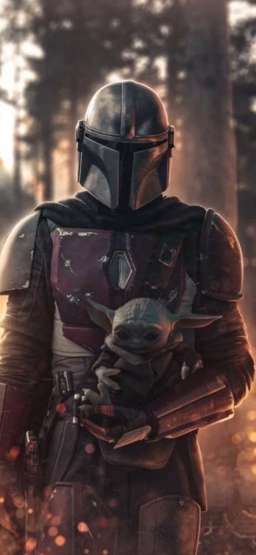 Mandalorian And The Child Yoda Wallpapers