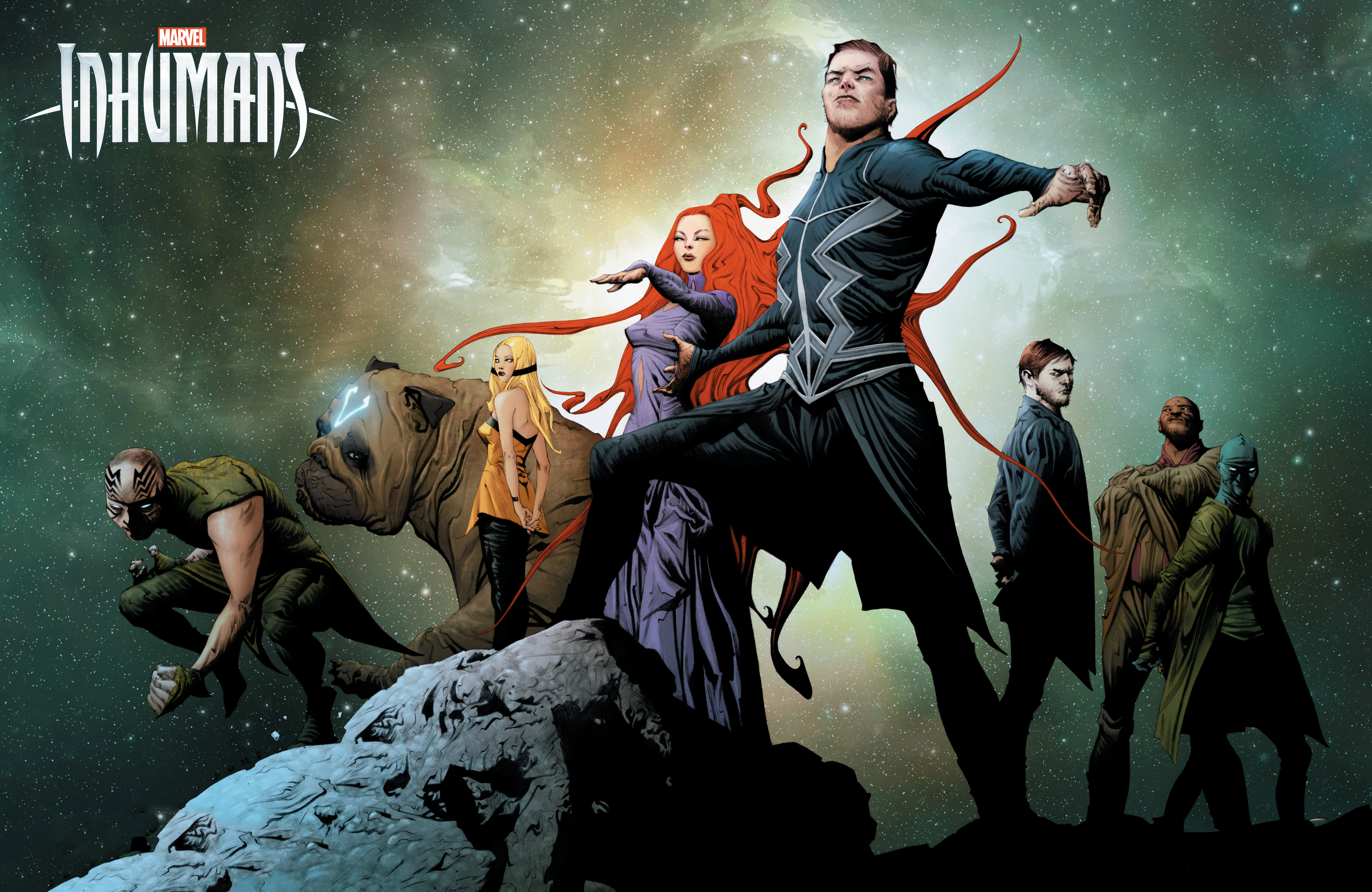 Marvel Inhumans Artwork Poster Wallpapers