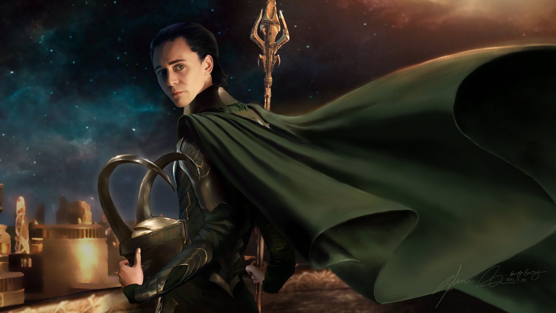 Marvel Tom Hiddleston As Loki Wallpapers