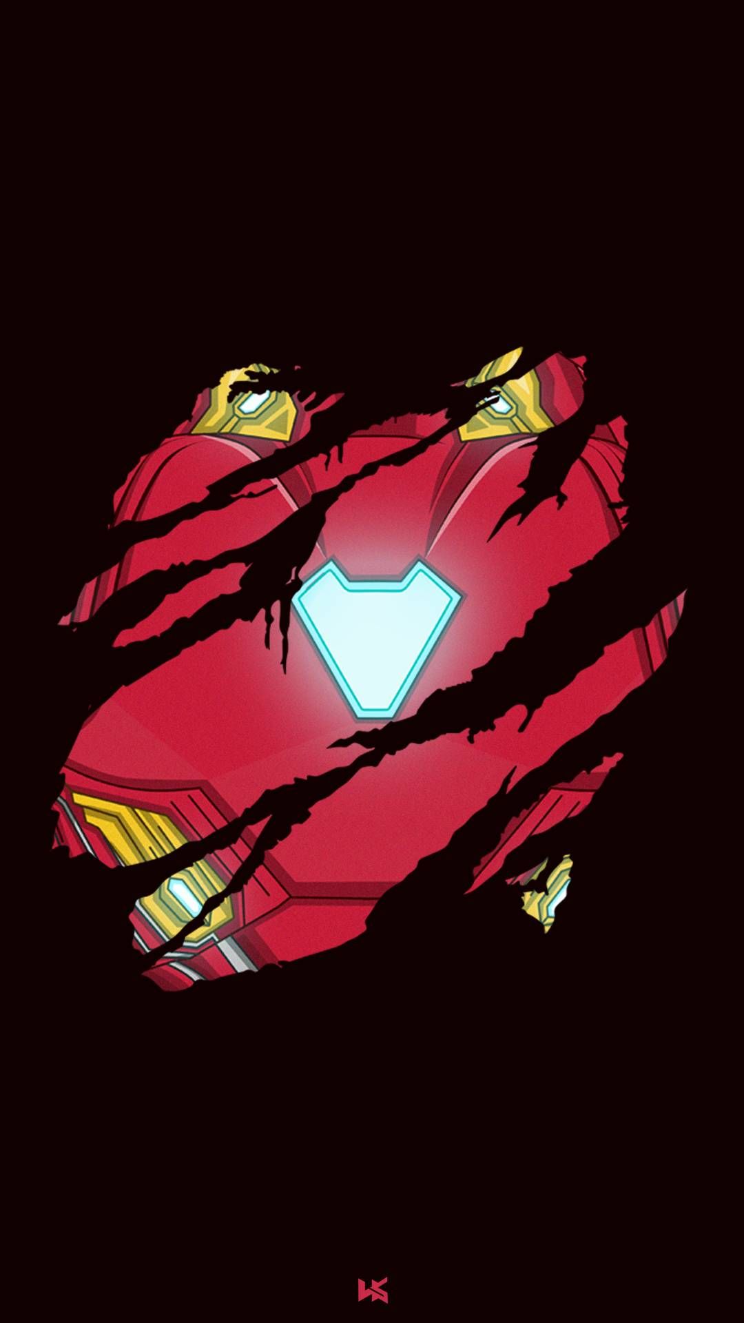 Marvel'S Iron Heart Logo Wallpapers