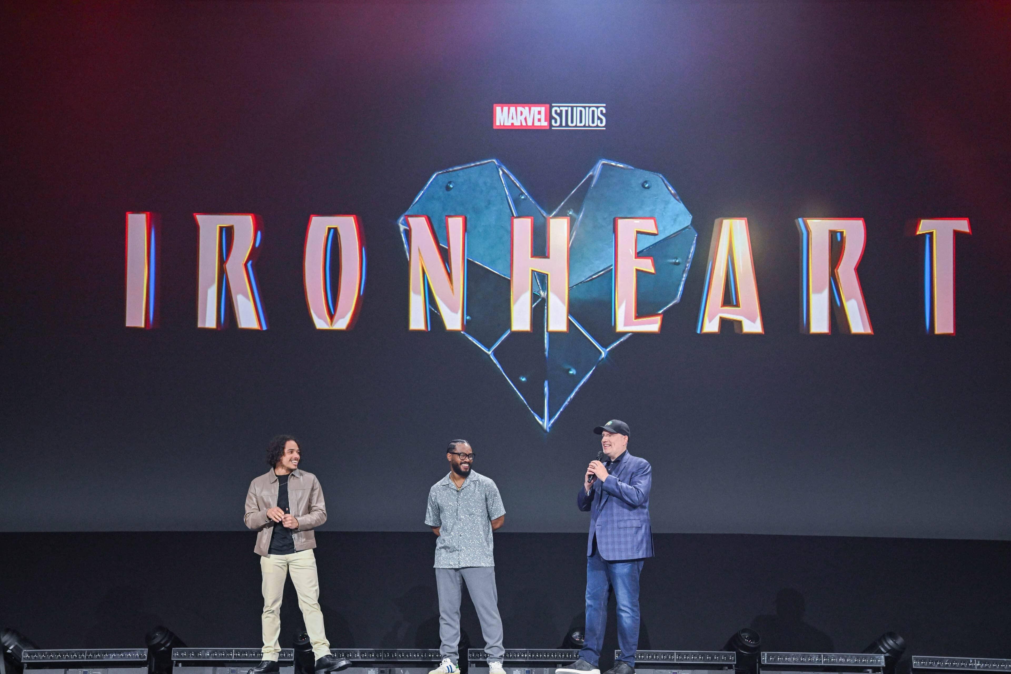 Marvel'S Iron Heart Logo Wallpapers