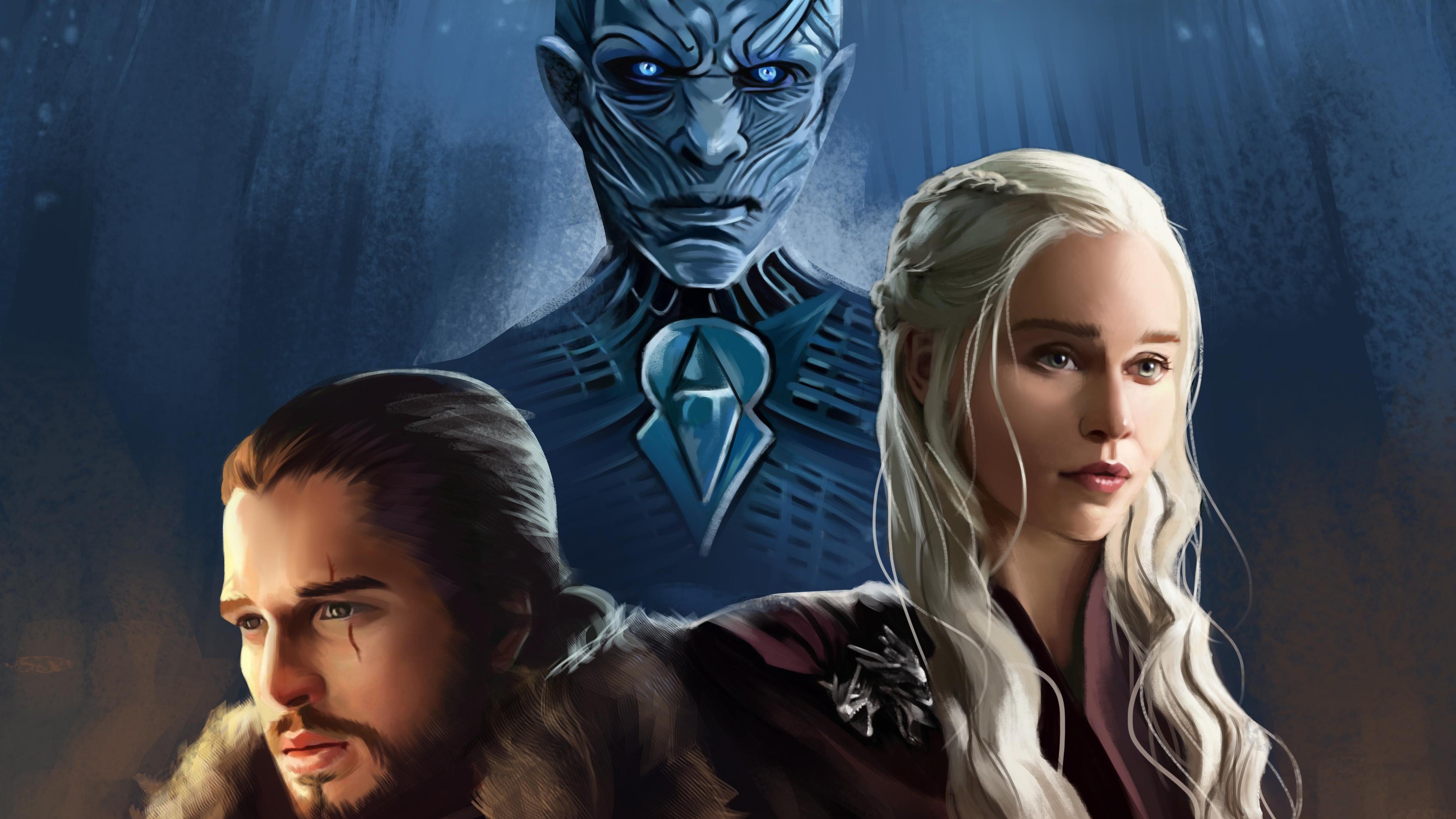 Mother Of Dragons Game Of Thrones 8 Artwork Wallpapers