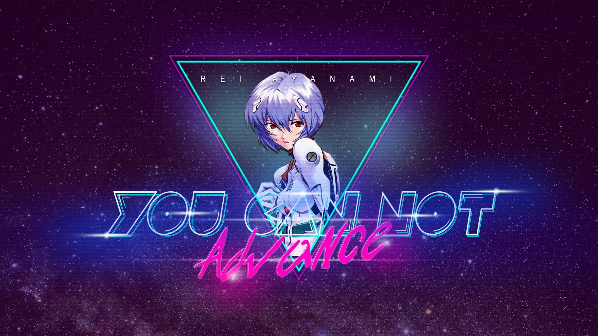 Neon Genesis Evangelion Vaporwave Wallpapers