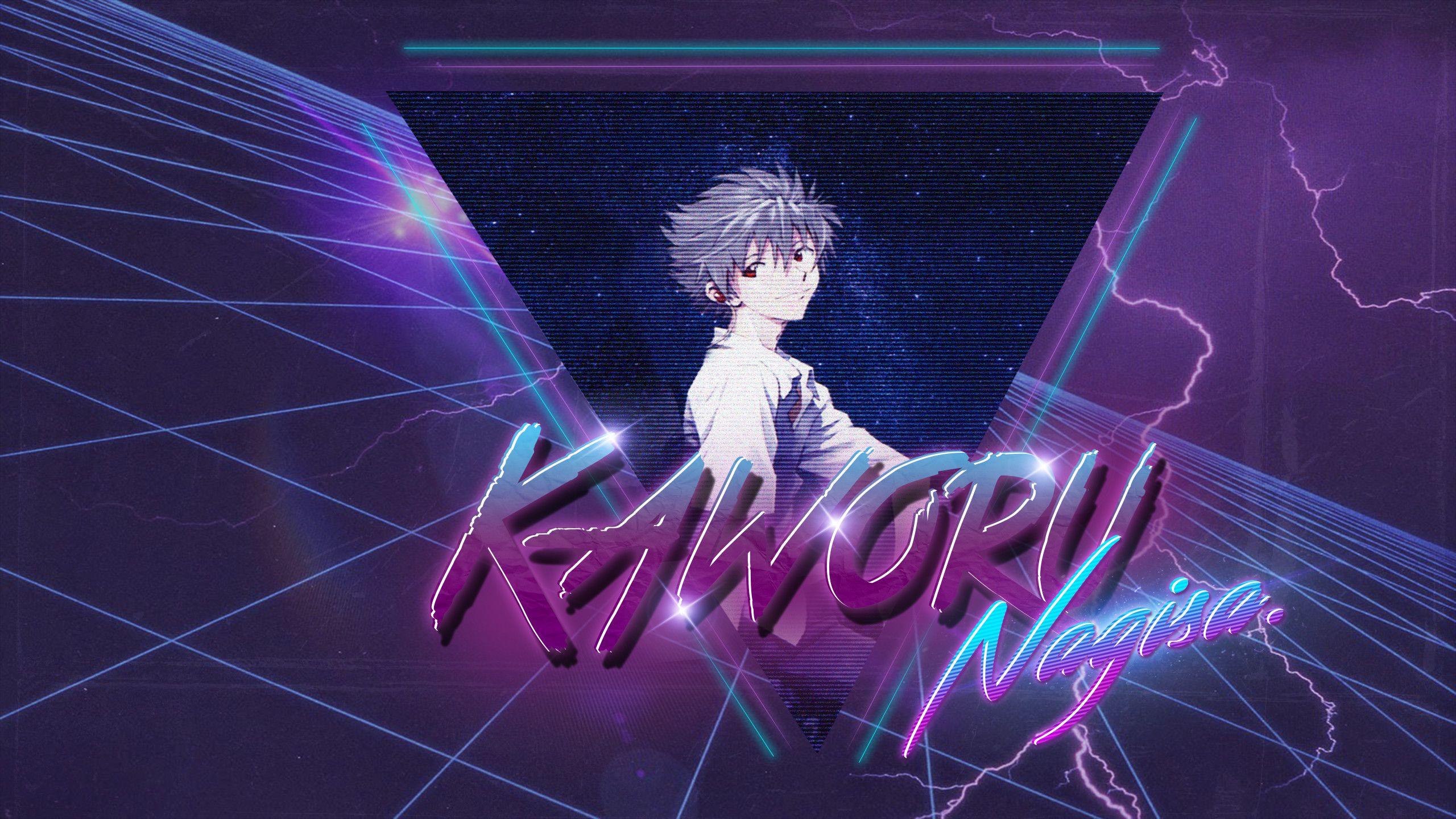 Neon Genesis Evangelion Vaporwave Wallpapers