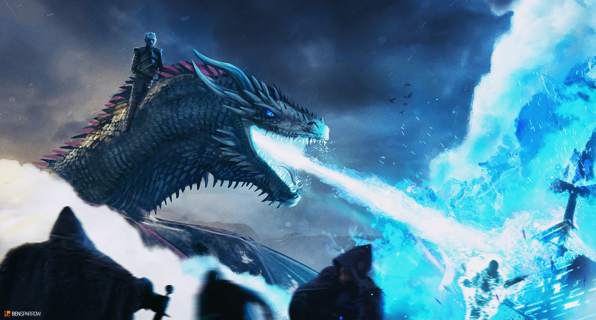 Night King And Dragon Wallpapers