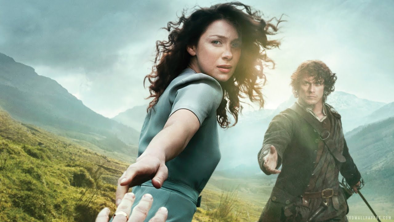 Outlander 2017 Season 3 Caitriona Balfe And Sam Heughan Wallpapers